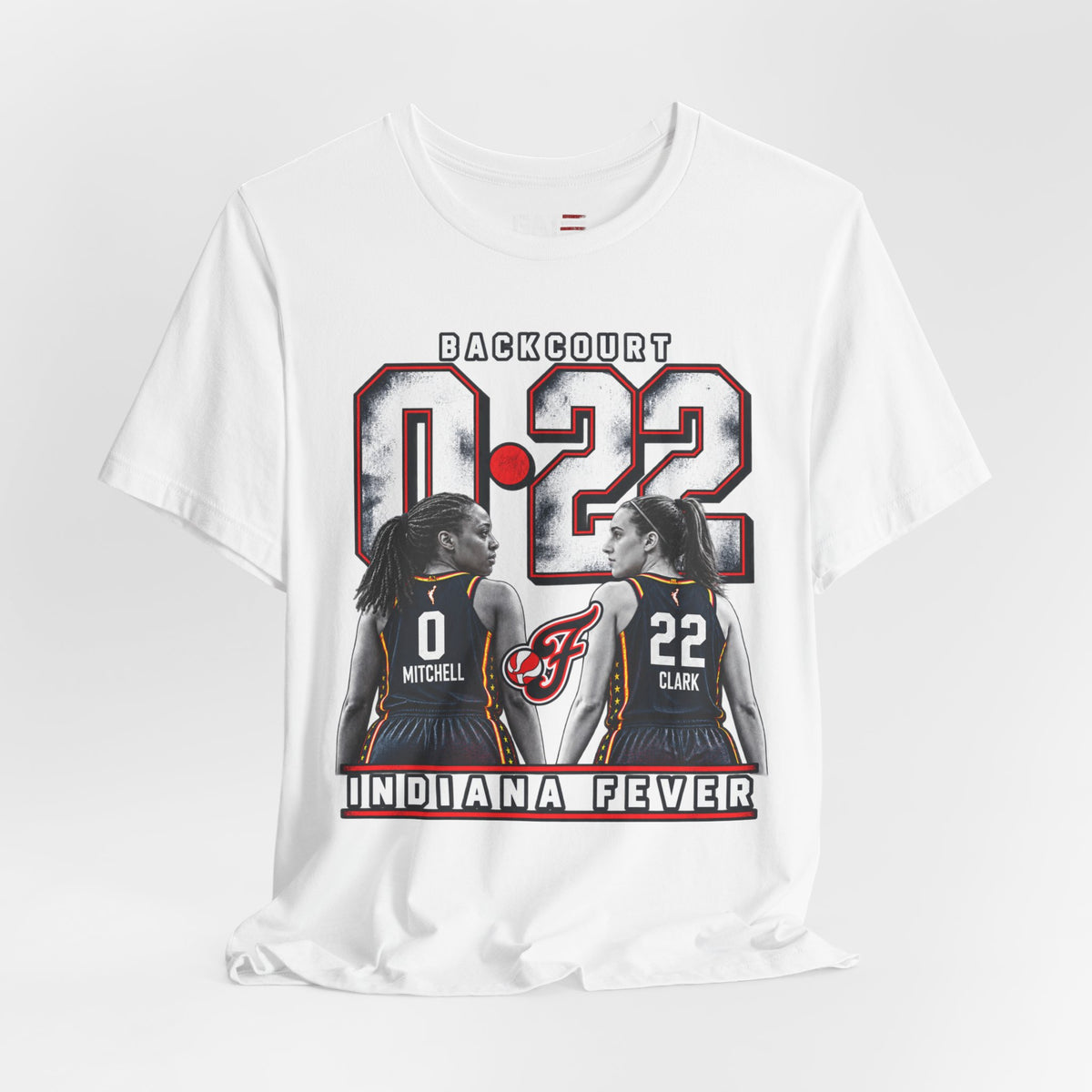 Caitlin Clark & Kelsey Mitchell Backcourt Shirt | Indiana Fever WNBA