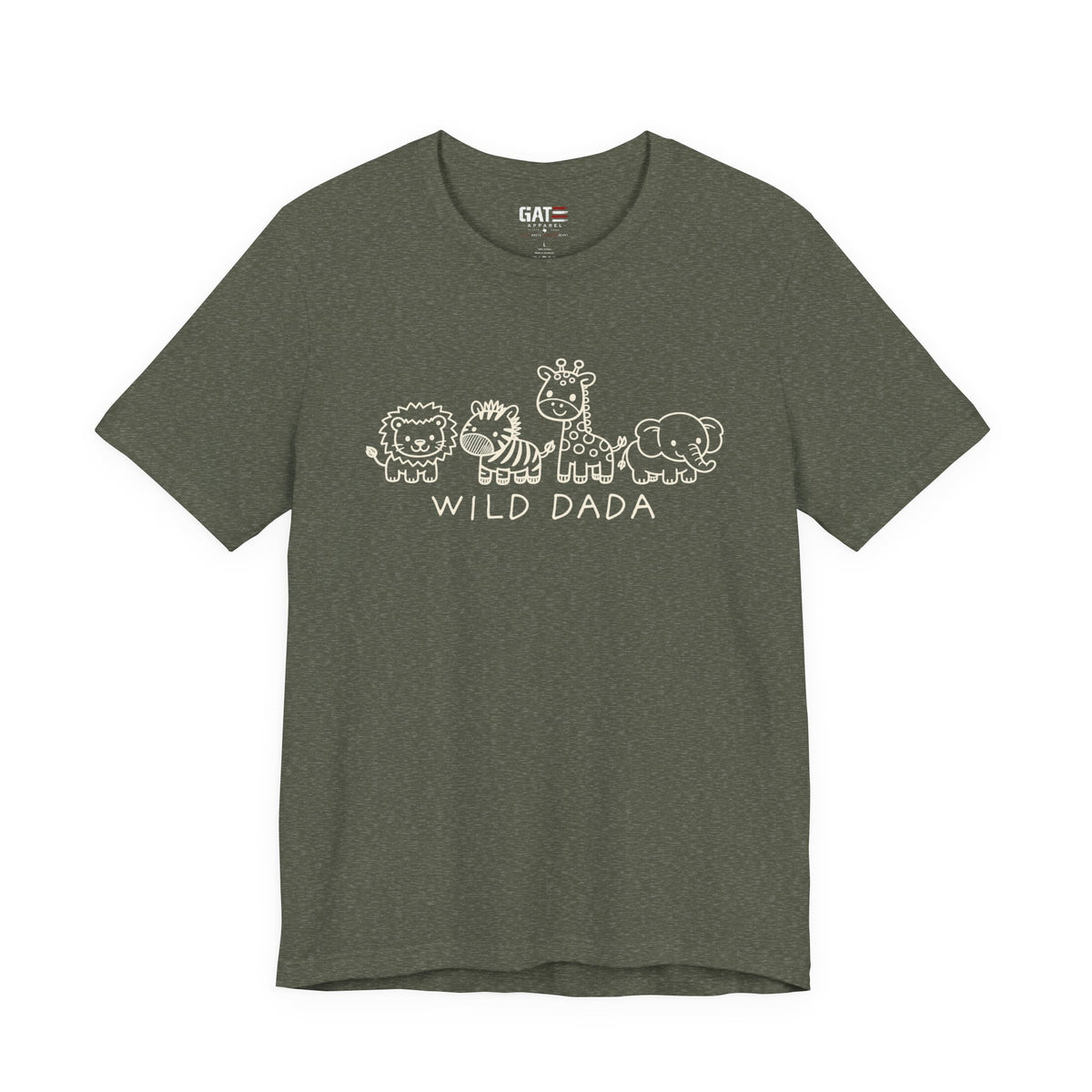 Wild Dada Safari Animal T-Shirt – Cute Graphic Tee for Dads - product image 13