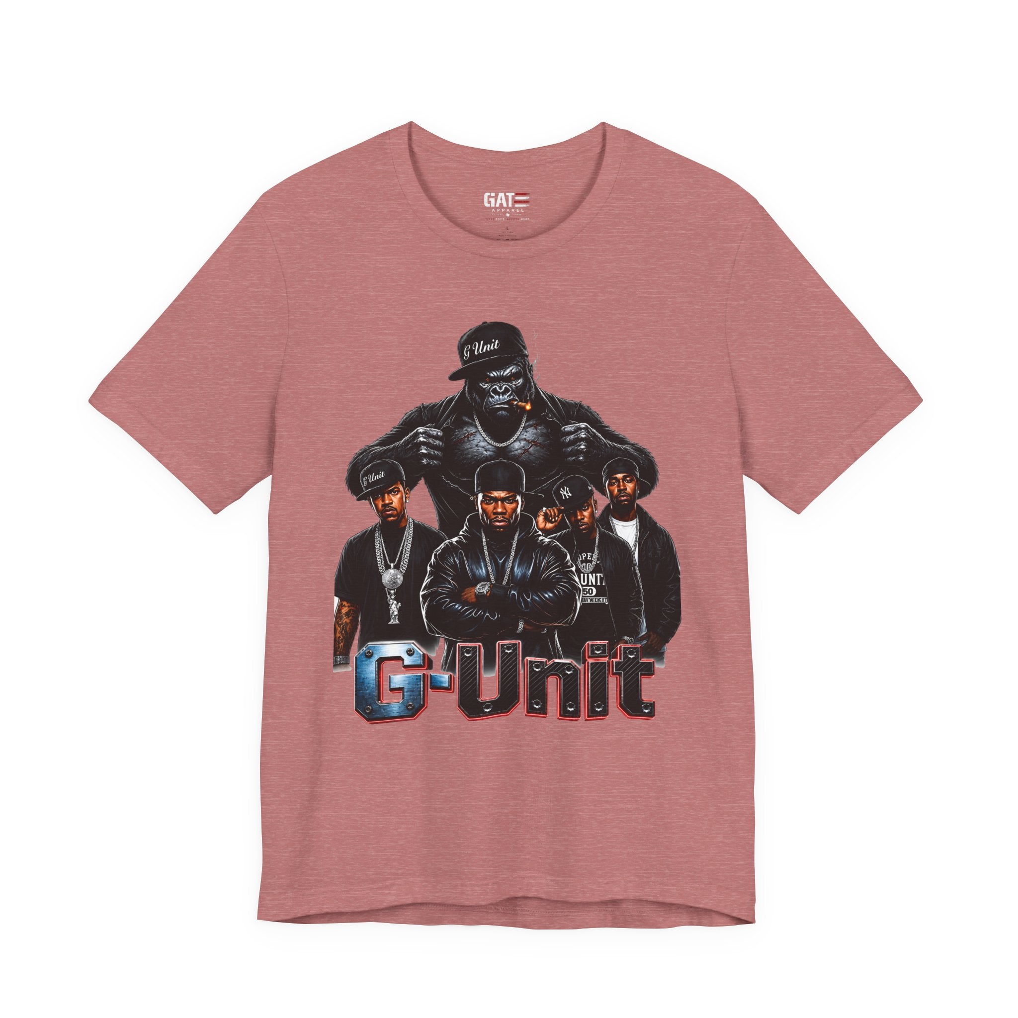 G-Unit Retro Rap Group Tee — Vintage Hip-Hop Graphic T-Shirt