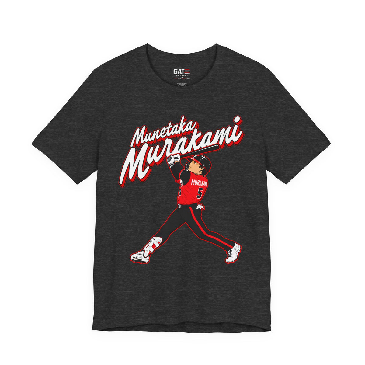 Chicago White Sox Munetaka Murakami Baseball Player Tee — Retro Japan Pro Baseball T-Shirt