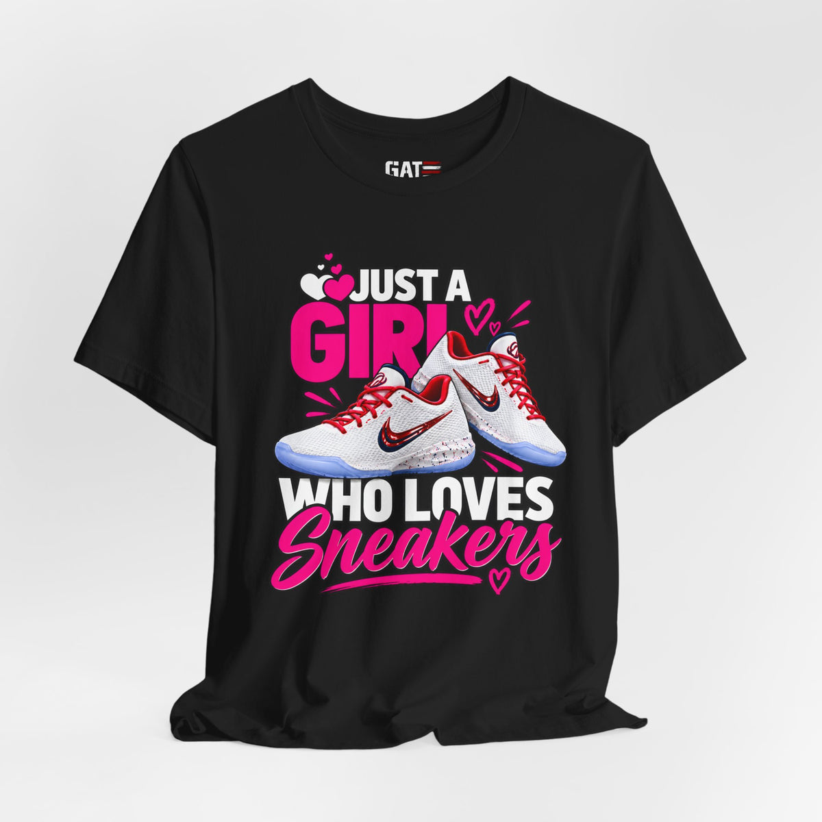 Caitlin Clark Caitlin 1s Just a Girl Sneaker Shirt | Style 4