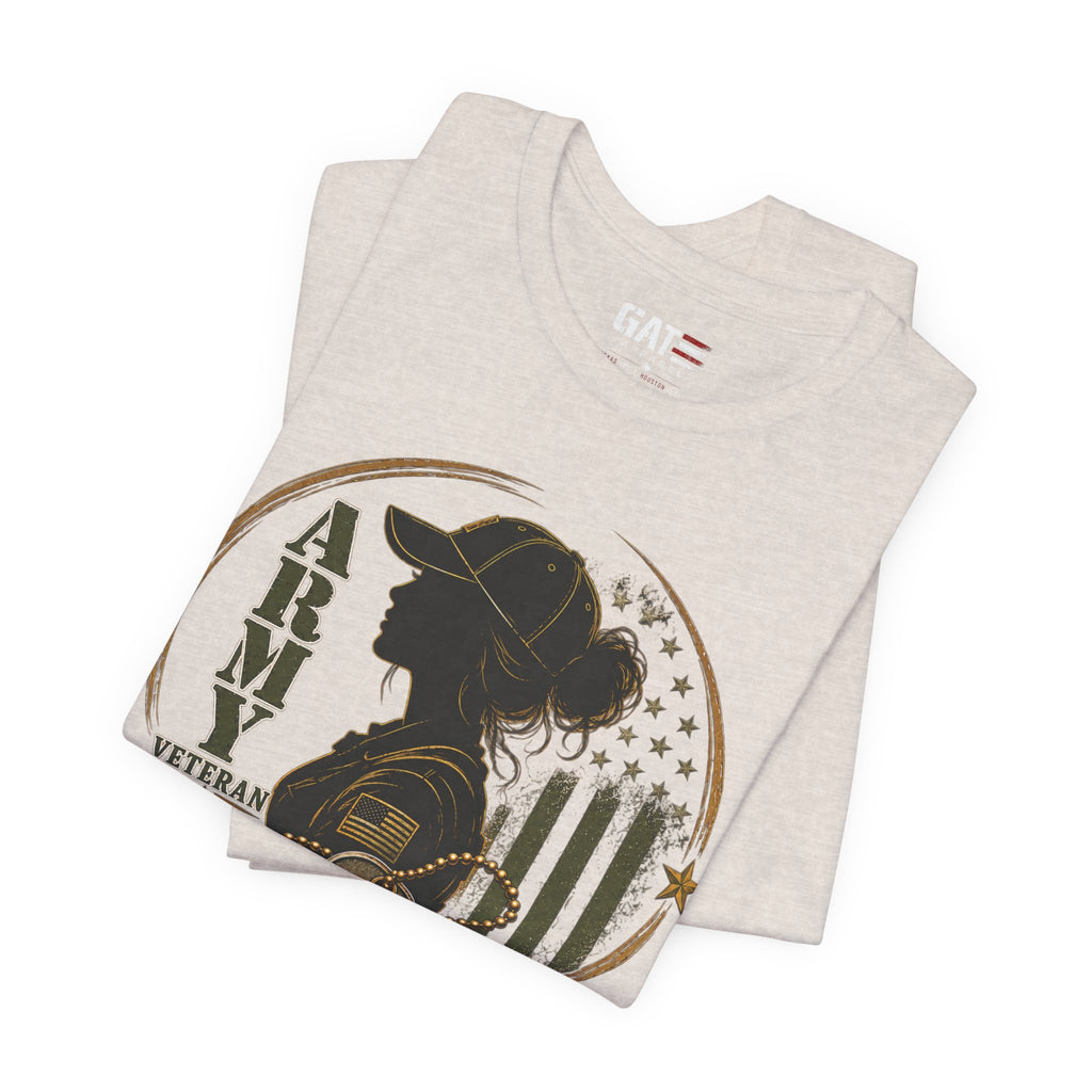 Female Vet Army Veteran Women’s Tee