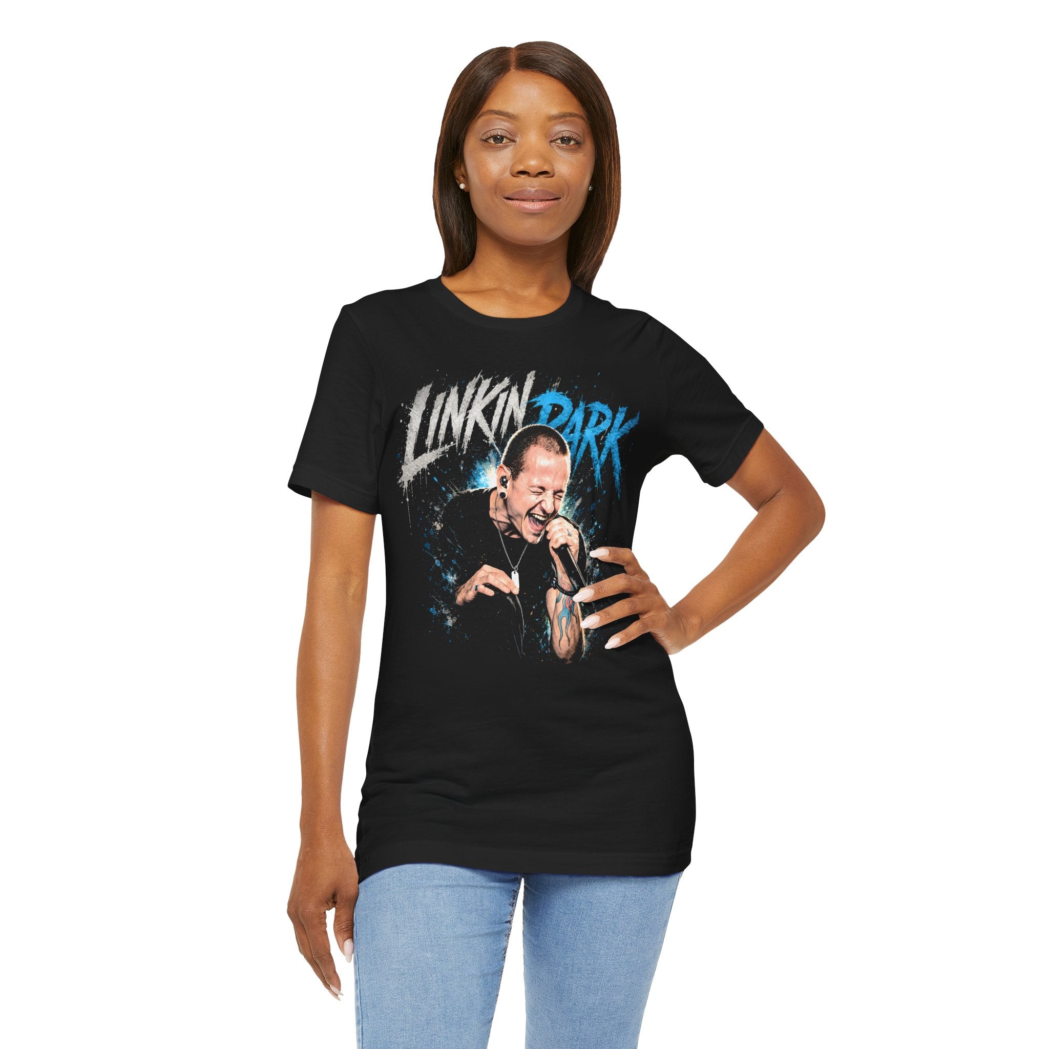 Linkin Park Band Tee — Chester Bennington Tribute Graphic T-Shirt