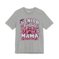 Football Mom Personalized Shirt Custom Player Name Number Helmet Game Day Tee