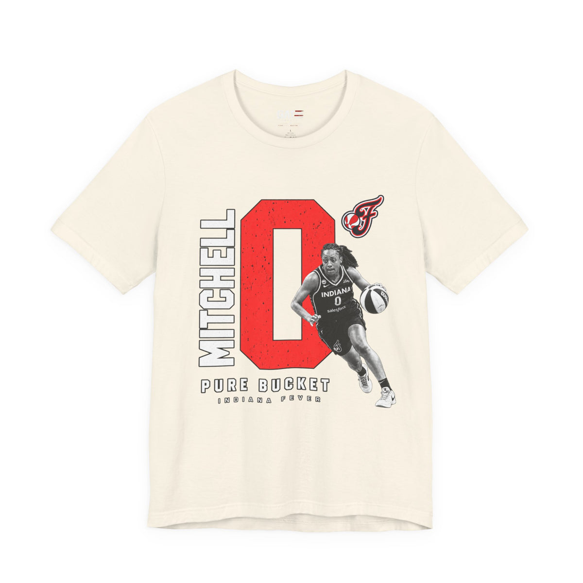 Kelsey Mitchell Shirt | Indiana Fever WNBA Basketball Tee