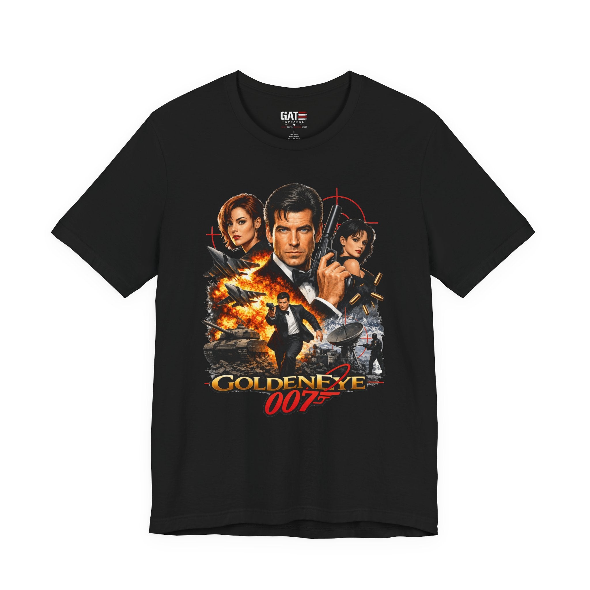 Retro Gamer Shirt, Classic N64 Gaming Tee, FPS Video Game Shirt, Old School Gamer Gift, Retro Gaming Movie Poster Tee | Graphic T-Shirt