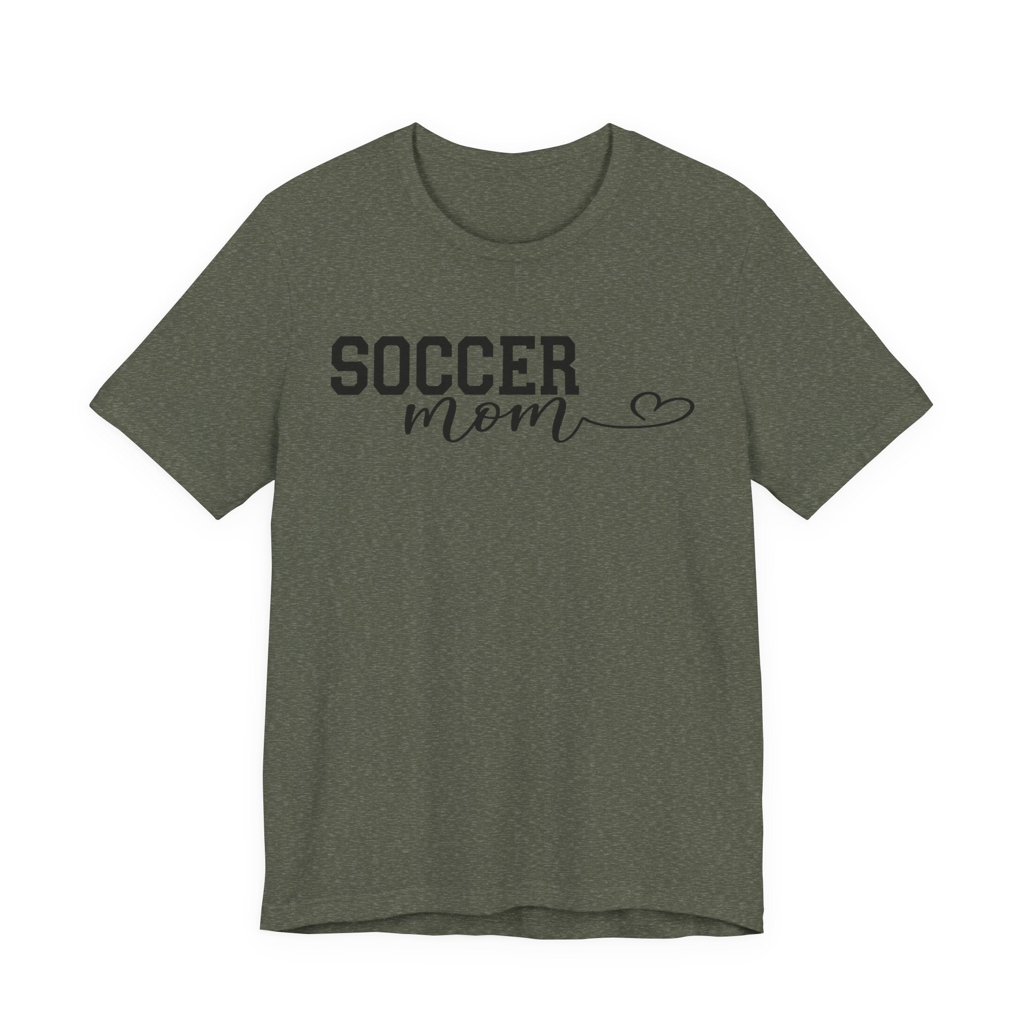 Soccer Mom Tee — Personalized Back Number & Name Soccer Shirt