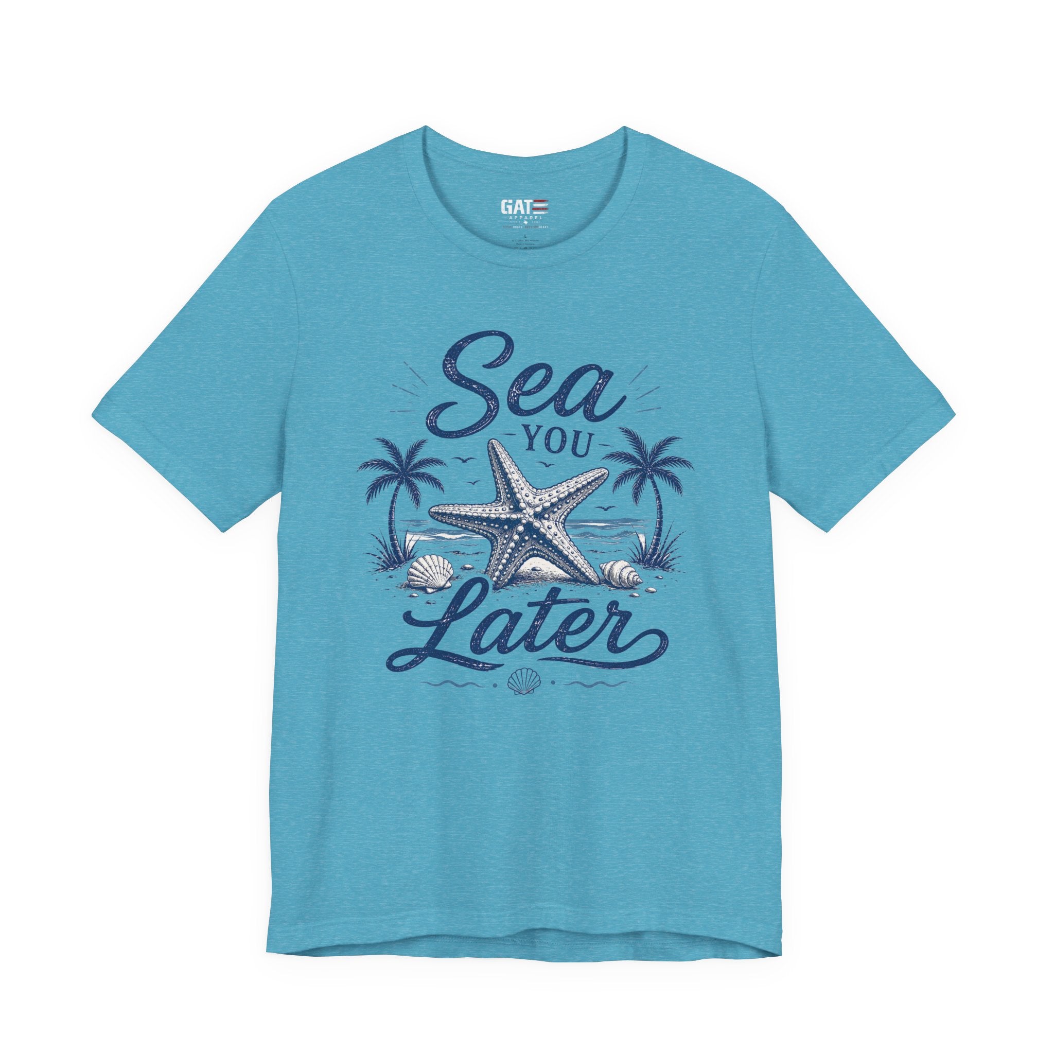 Sea You Later T-Shirt – Nautical Starfish Beach Tee