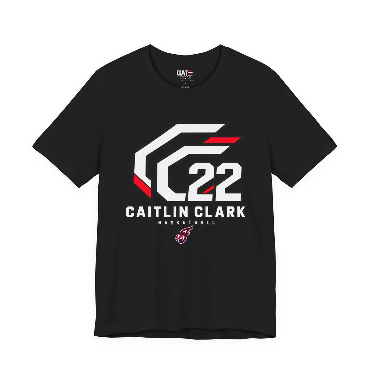 Caitlin Clark CC22 Monogram Shirt | Indiana Fever WNBA Tee