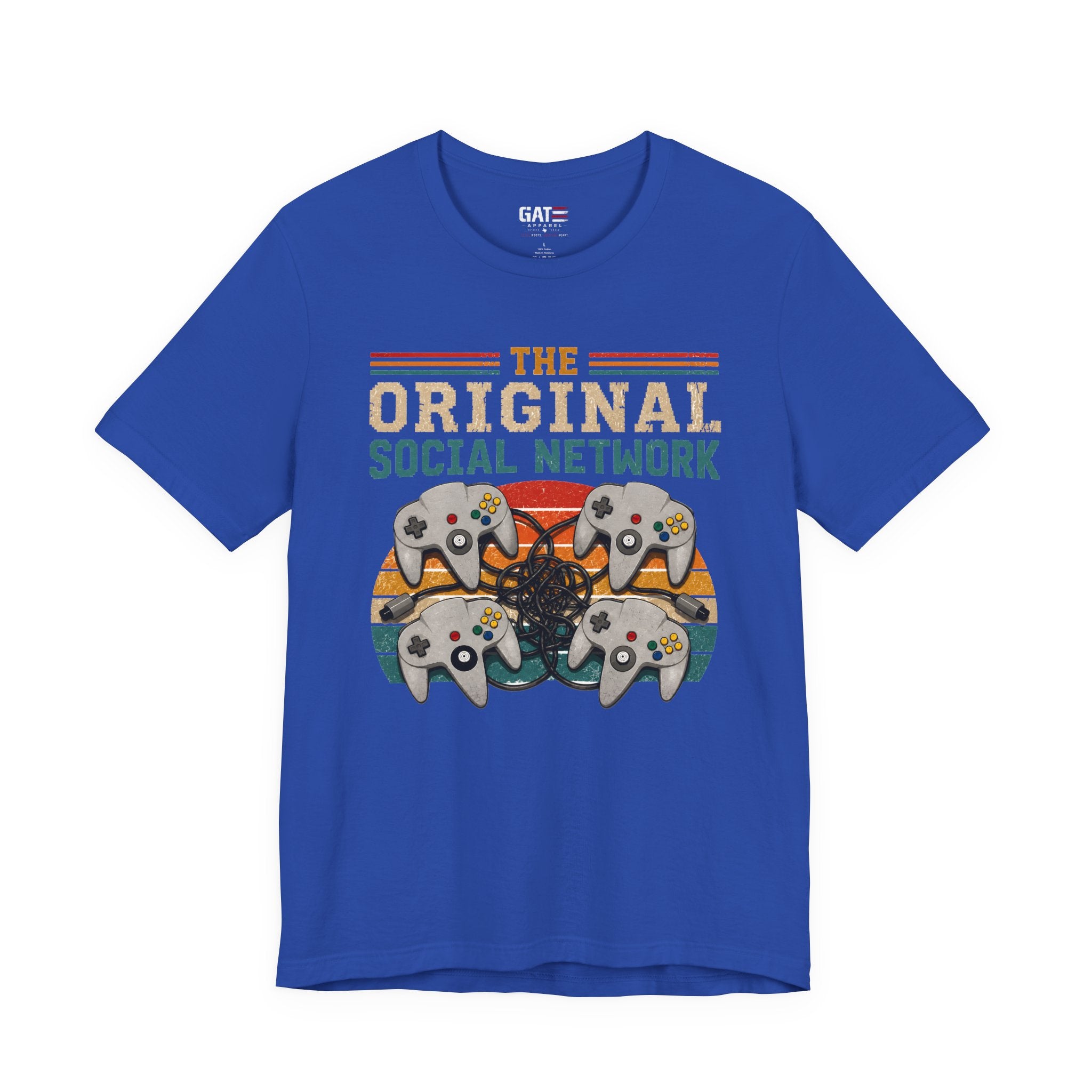 Original Social Network Shirt, Retro Gamer Shirt, N64 Inspired Gaming Tee, 90s Gamer Gift, Vintage Video Game Shirt