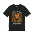 Have the Day You Deserve Highland Cow Shirt, Funny Cowgirl Tee, Western Sunflower Shirt, Sarcastic Country Graphic Gift