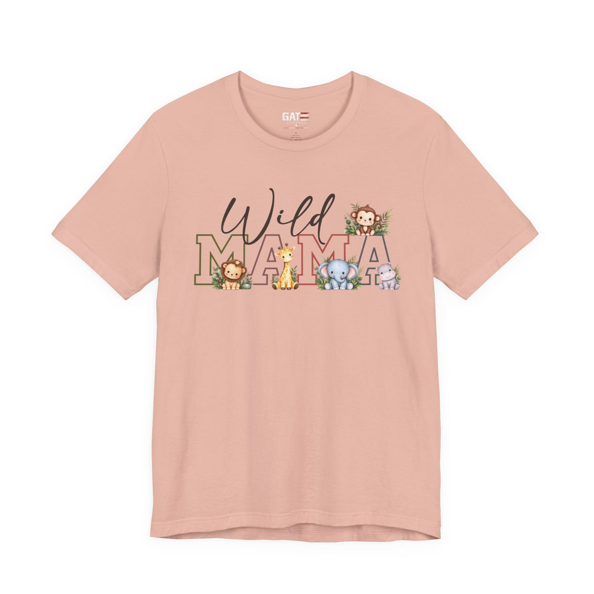 Wild Mama Tee — Cute Jungle Animal Mom Shirt - product image 6