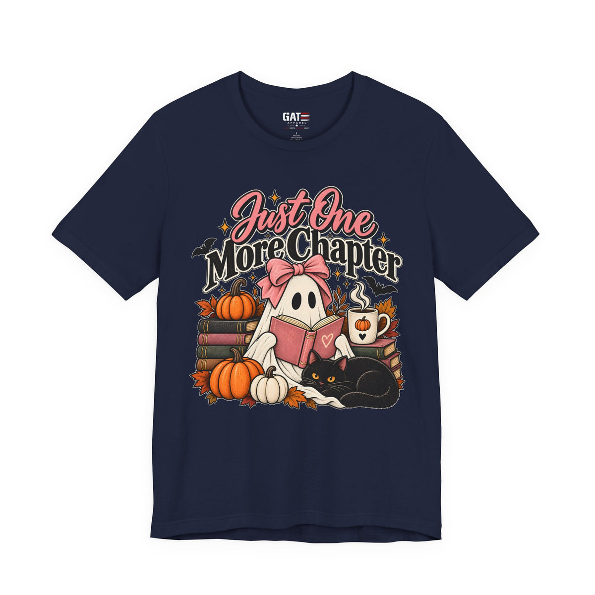 Just One More Chapter Halloween Shirt | Book Lover Tee