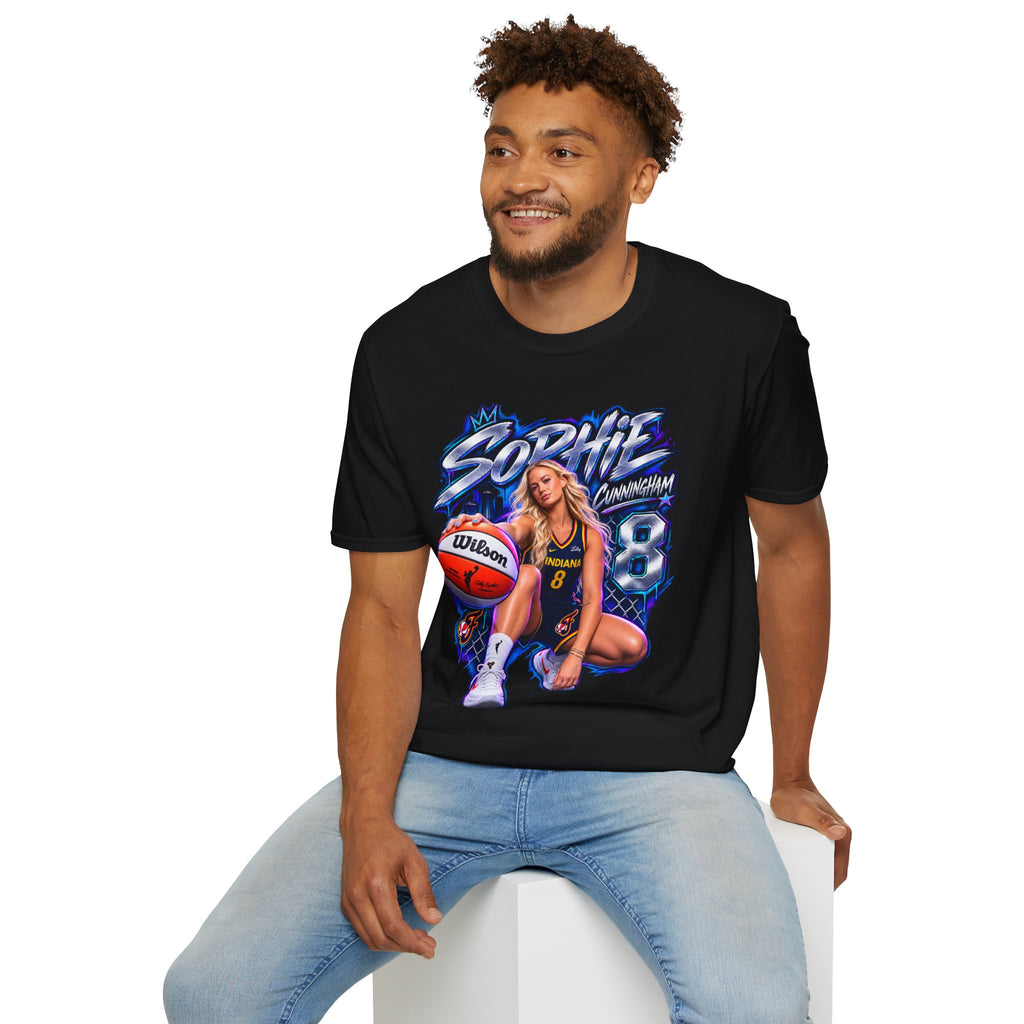 Sophie Cunningham Indiana Fever Shirt WNBA Basketball Graphic Tee