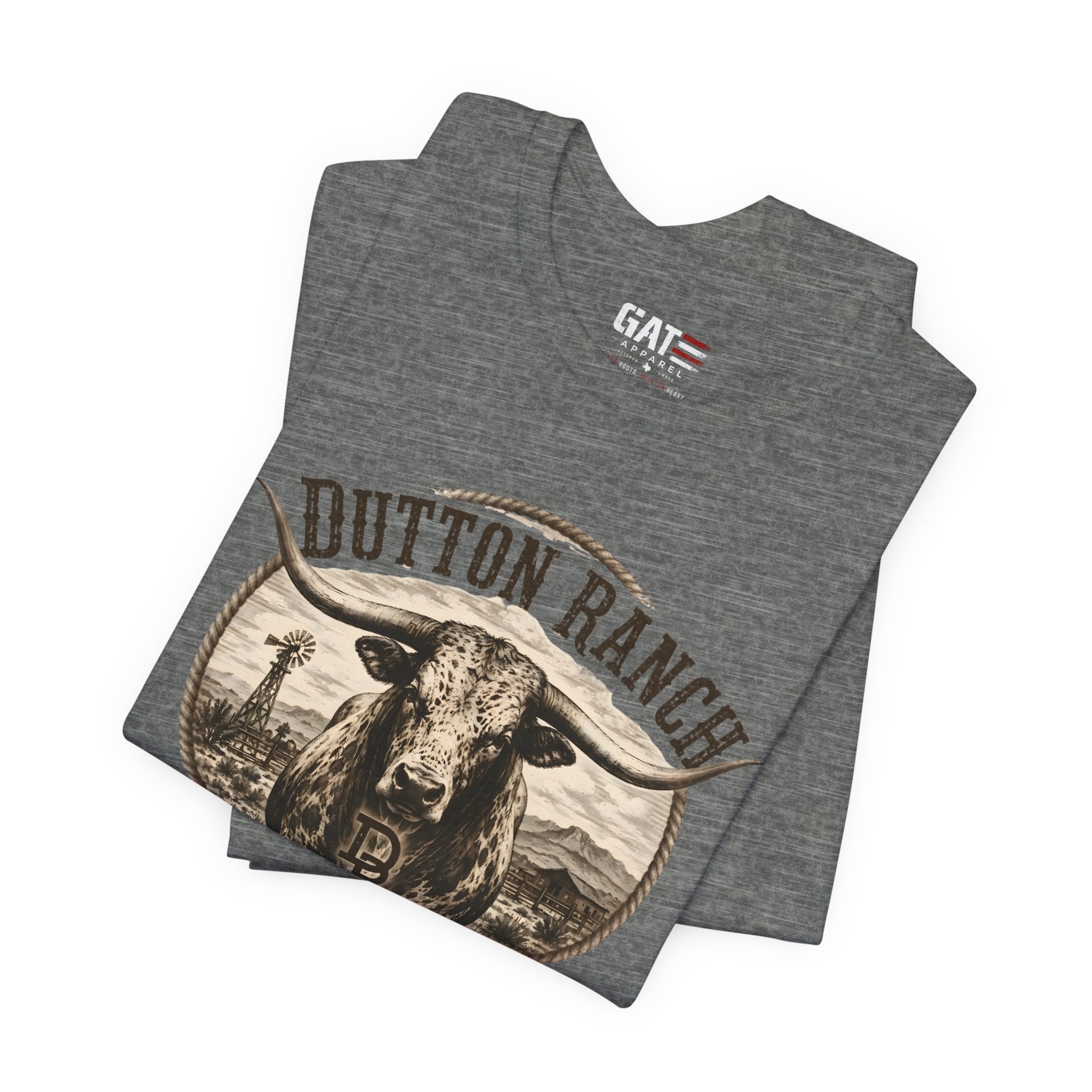 Dutton Ranch Cattle Company Shirt | Yellowstone Inspired Longhorn Tee