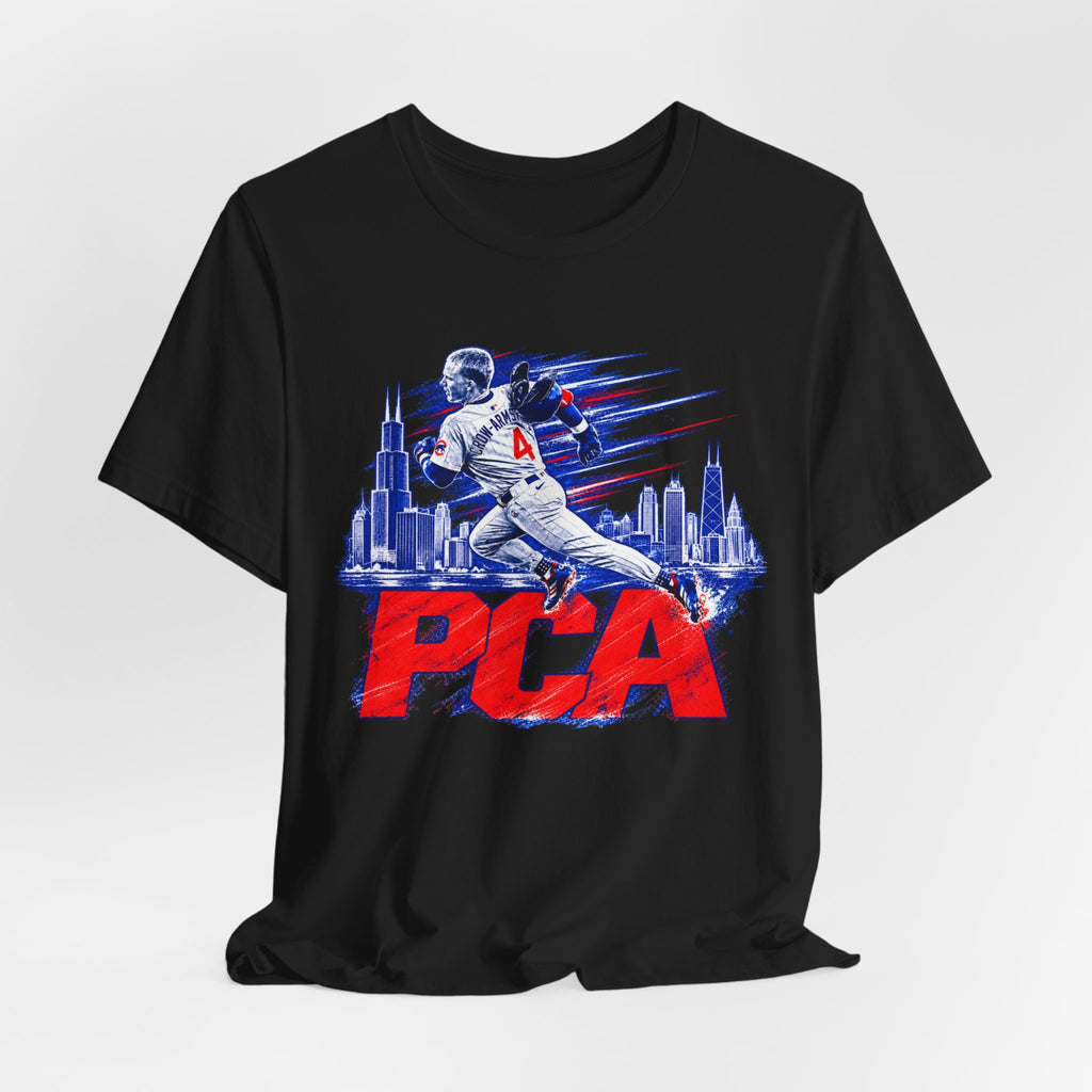 Chicago Cubs Pete Crow-Armstrong No. 4 Skyline T-Shirt - product image 8