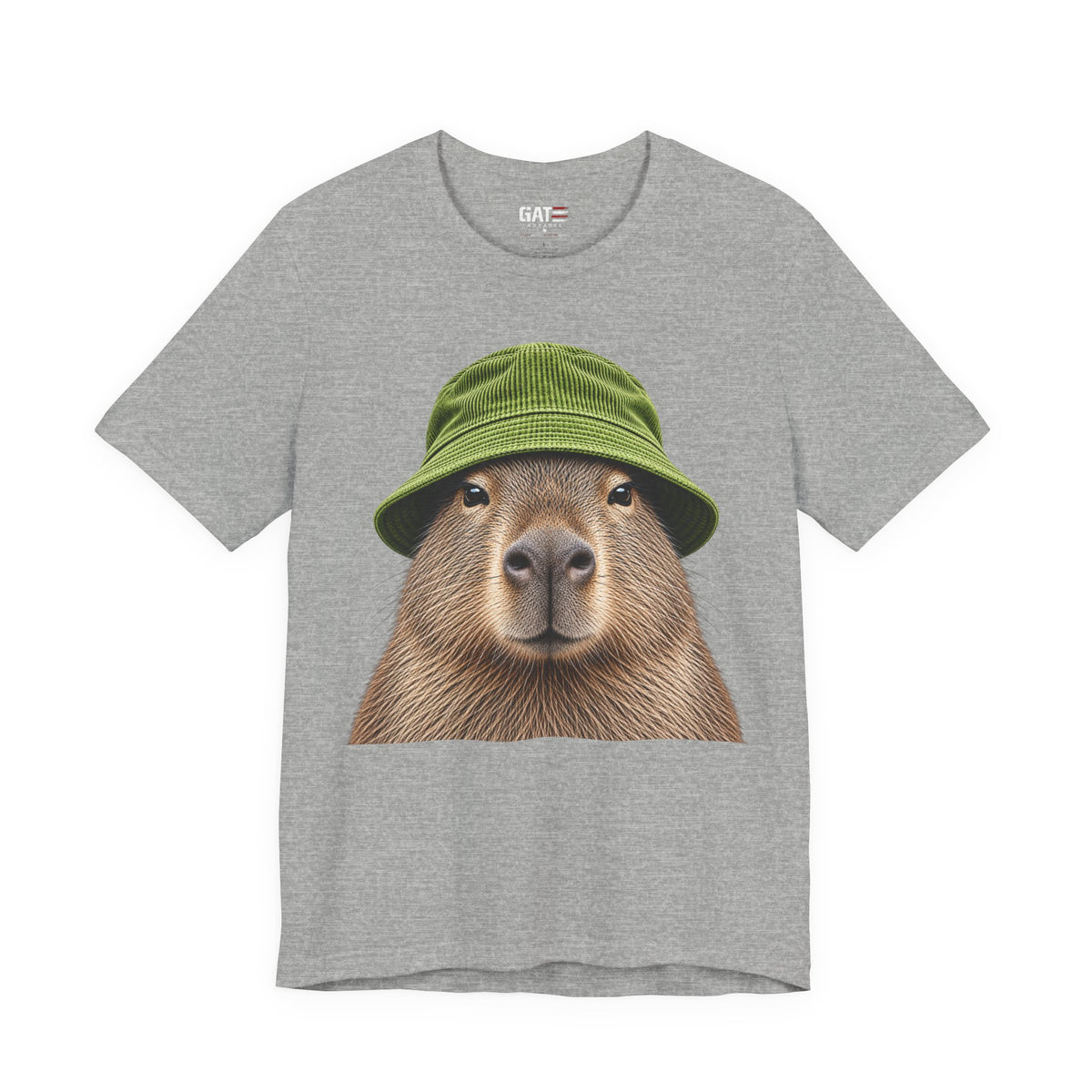 Capybara wearing a beanie graphic T-shirt - alternate product photo 6