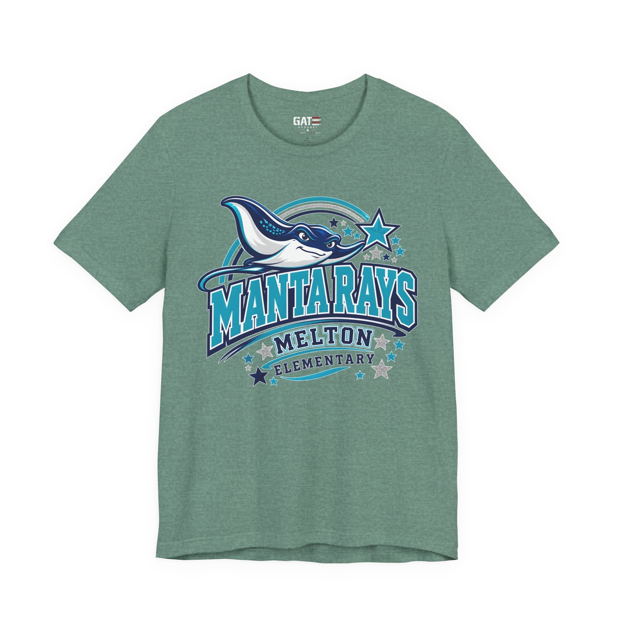 Melton Manta Rays Elementary T-Shirt — School Spirit