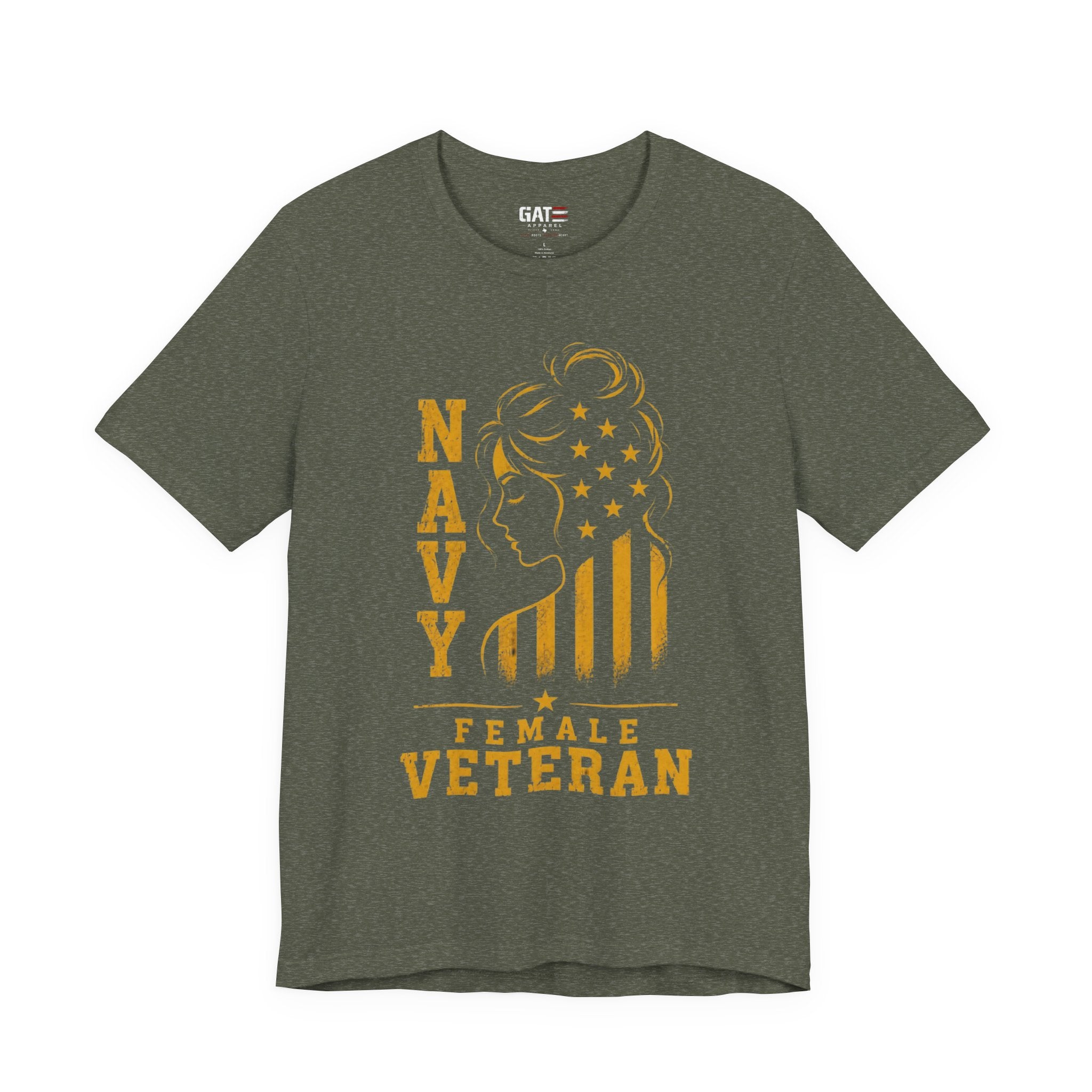 Navy Female Veteran Shirt, Women Navy Veteran Tee, Female Veteran Gift, Patriotic Military Shirt for Women, US Navy Veteran Apparel