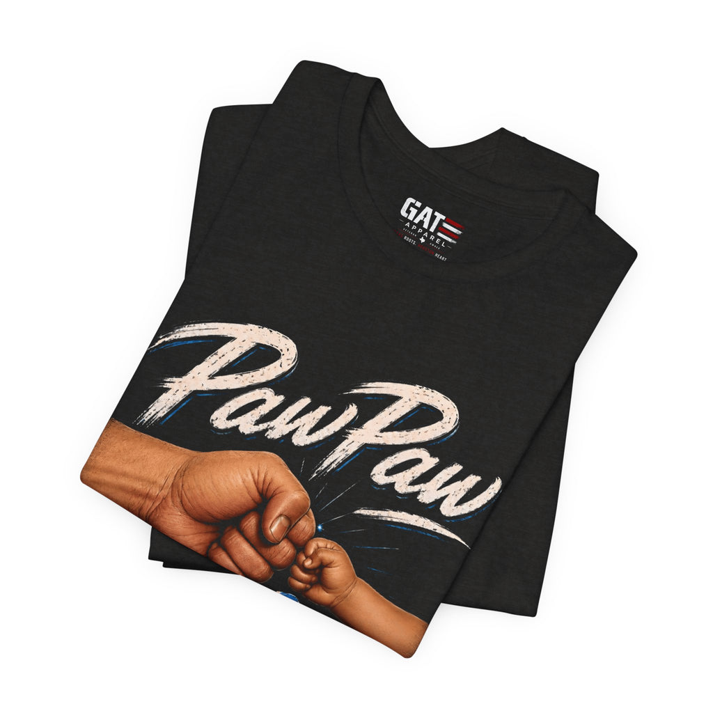 PawPaw Life Tee Style 3 | Grandpa Fist Bump Grandfather Shirt
