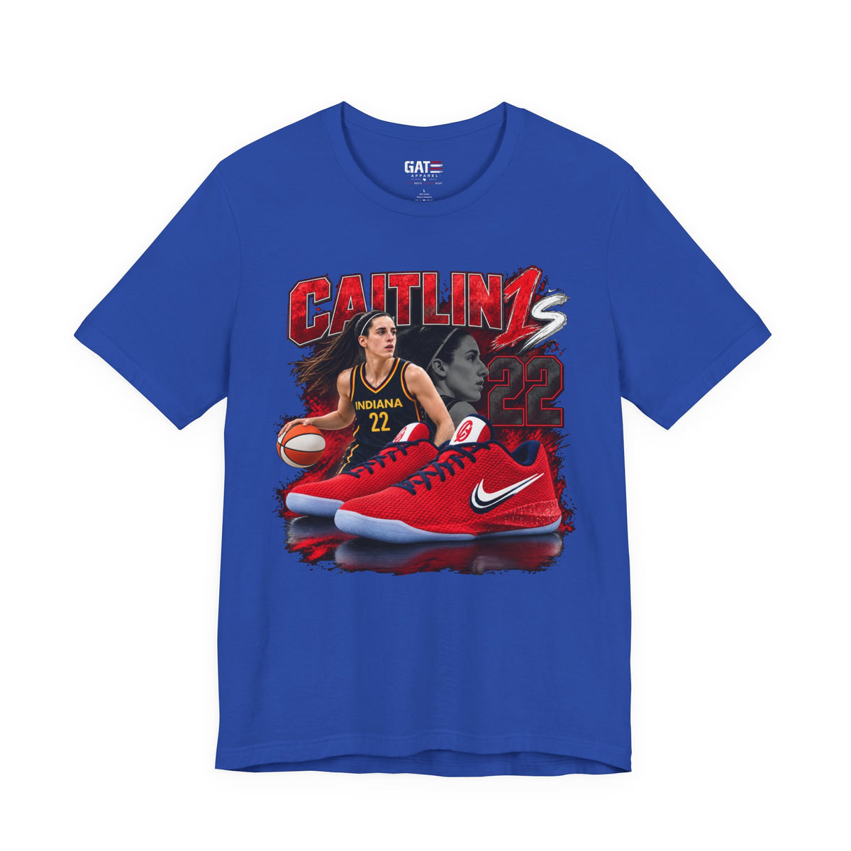 Caitlin Clark Caitlin 1s USA Reds Sneaker Shirt