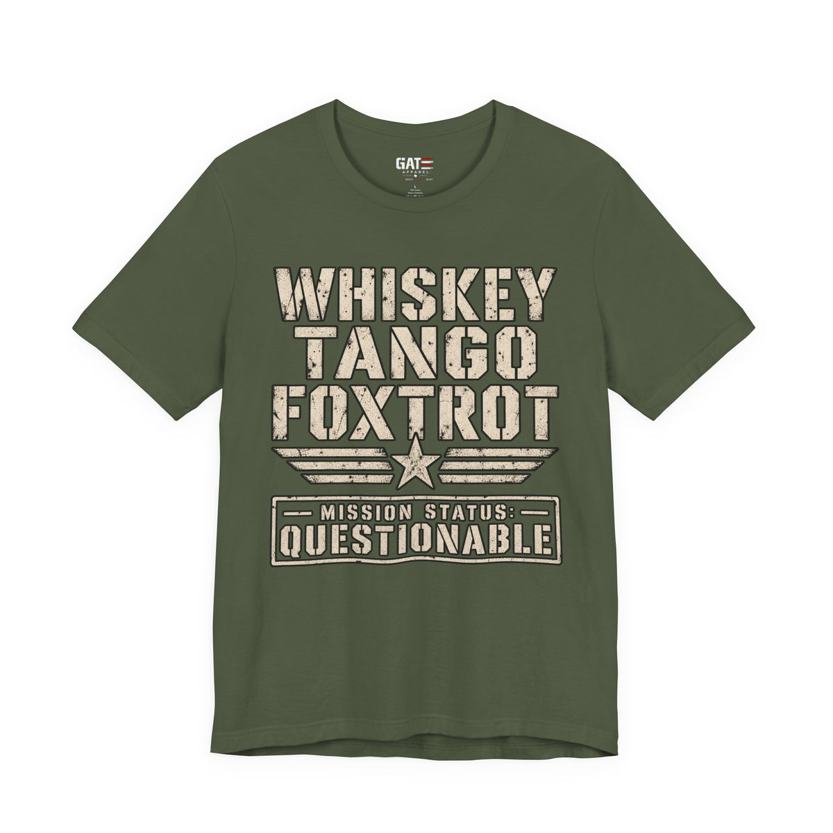 Whiskey Tango Foxtrot Mission Status Questionable Shirt