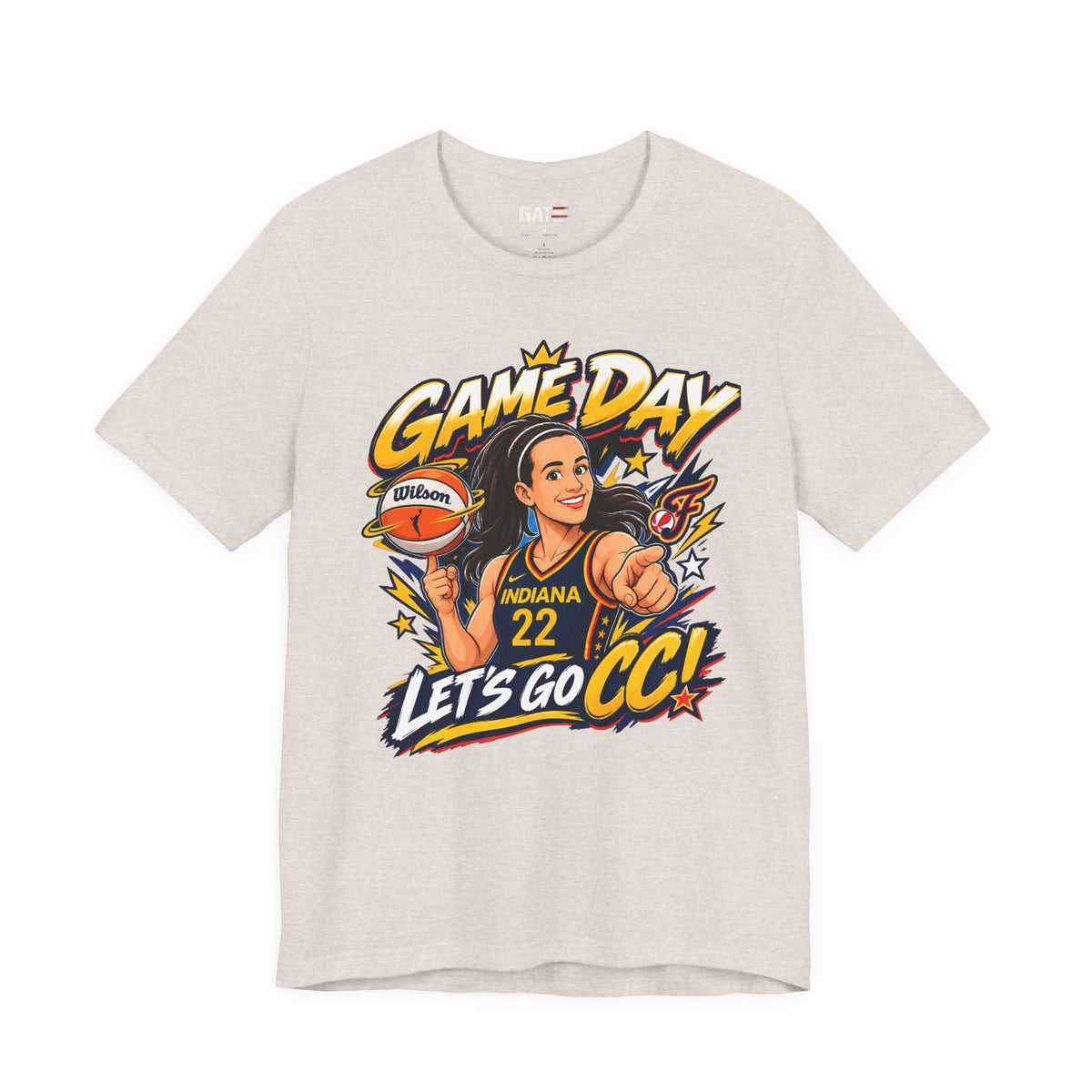Caitlin Clark #22 Fever Up Shirt | Indiana Fever WNBA Tee