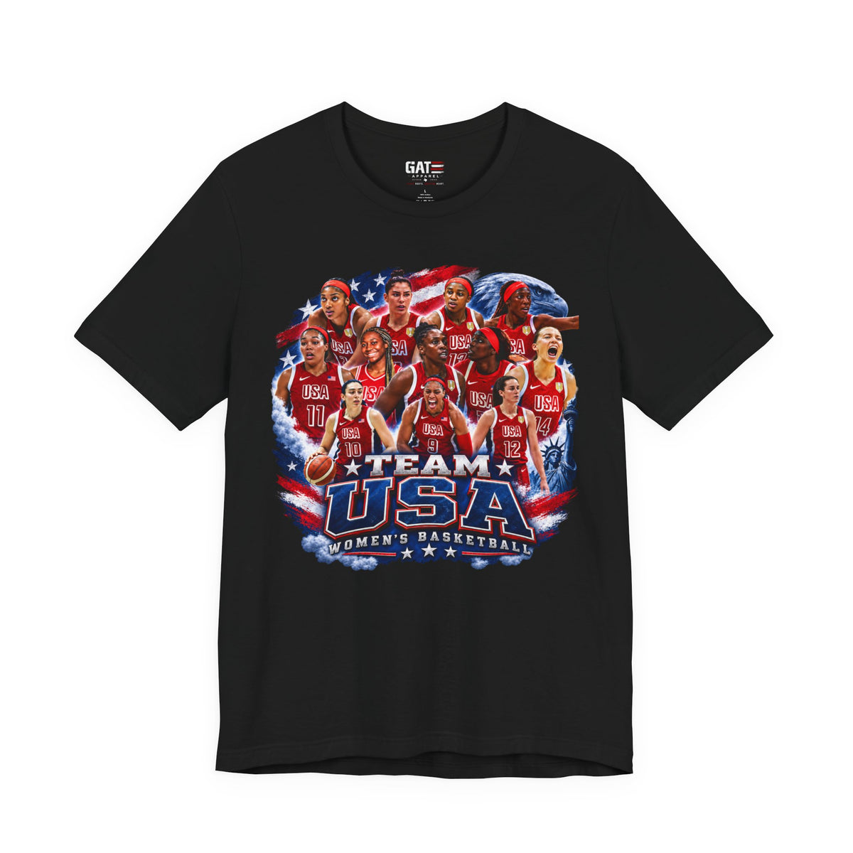 Team USA Women's Basketball Shirt | FIBA Tee 2026 Design 3