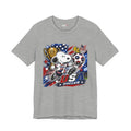 Snoopy USA Soccer Tee | Patriotic Soccer Graphic T-Shirt