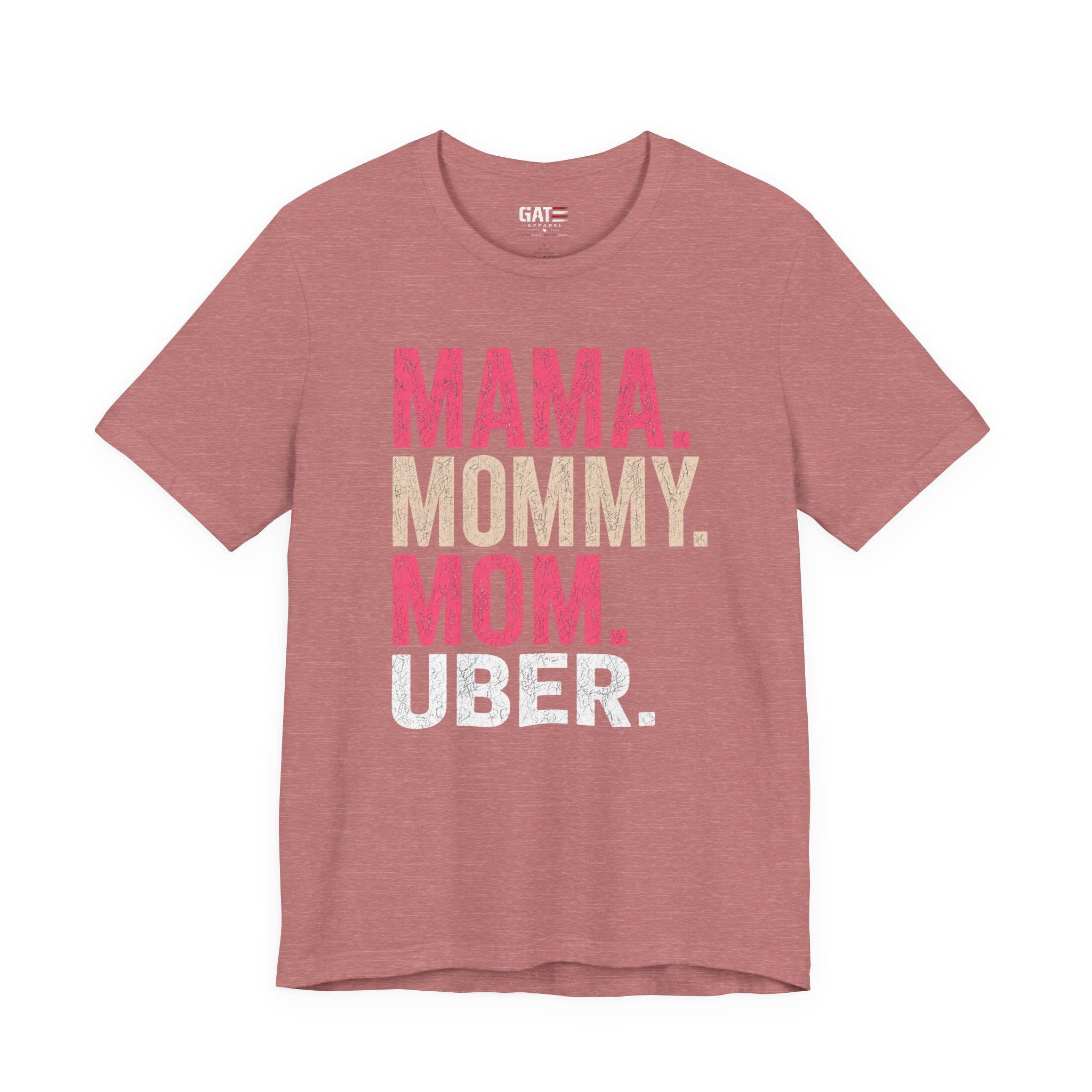 Mama Mommy Mom Uber Shirt, Funny Mom Life Tee, Trendy Mother Graphic T Shirt, Gen Alpha Mom Gift, Cute Mother's Day Shirt