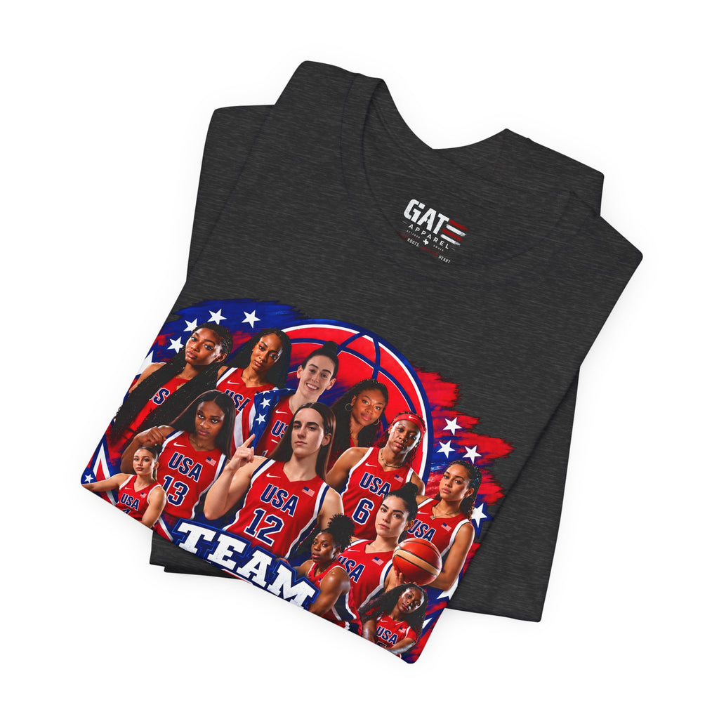 Team USA Women's Basketball Shirt | FIBA Tee 2026 Design 1