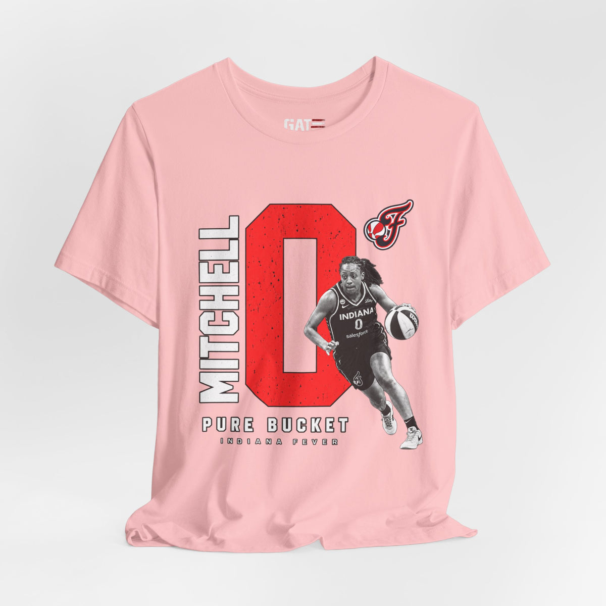 Kelsey Mitchell Shirt | Indiana Fever WNBA Basketball Tee