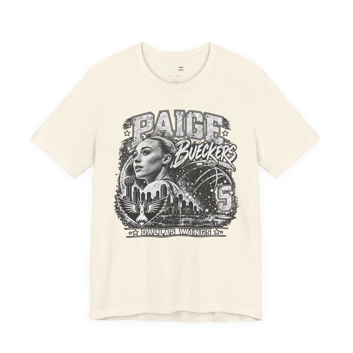 Paige Bueckers fan T-shirt product mockup