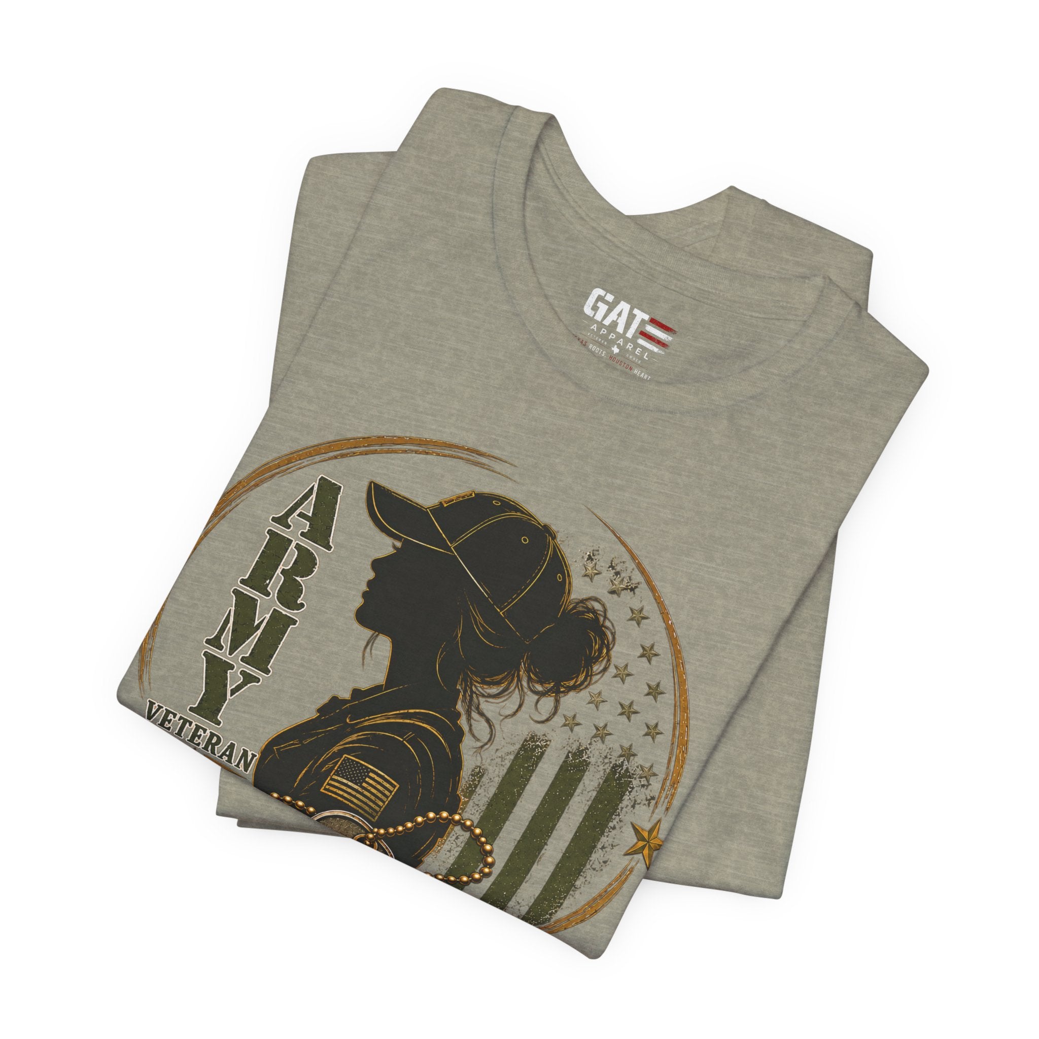 Female Vet Army Veteran Women’s Tee