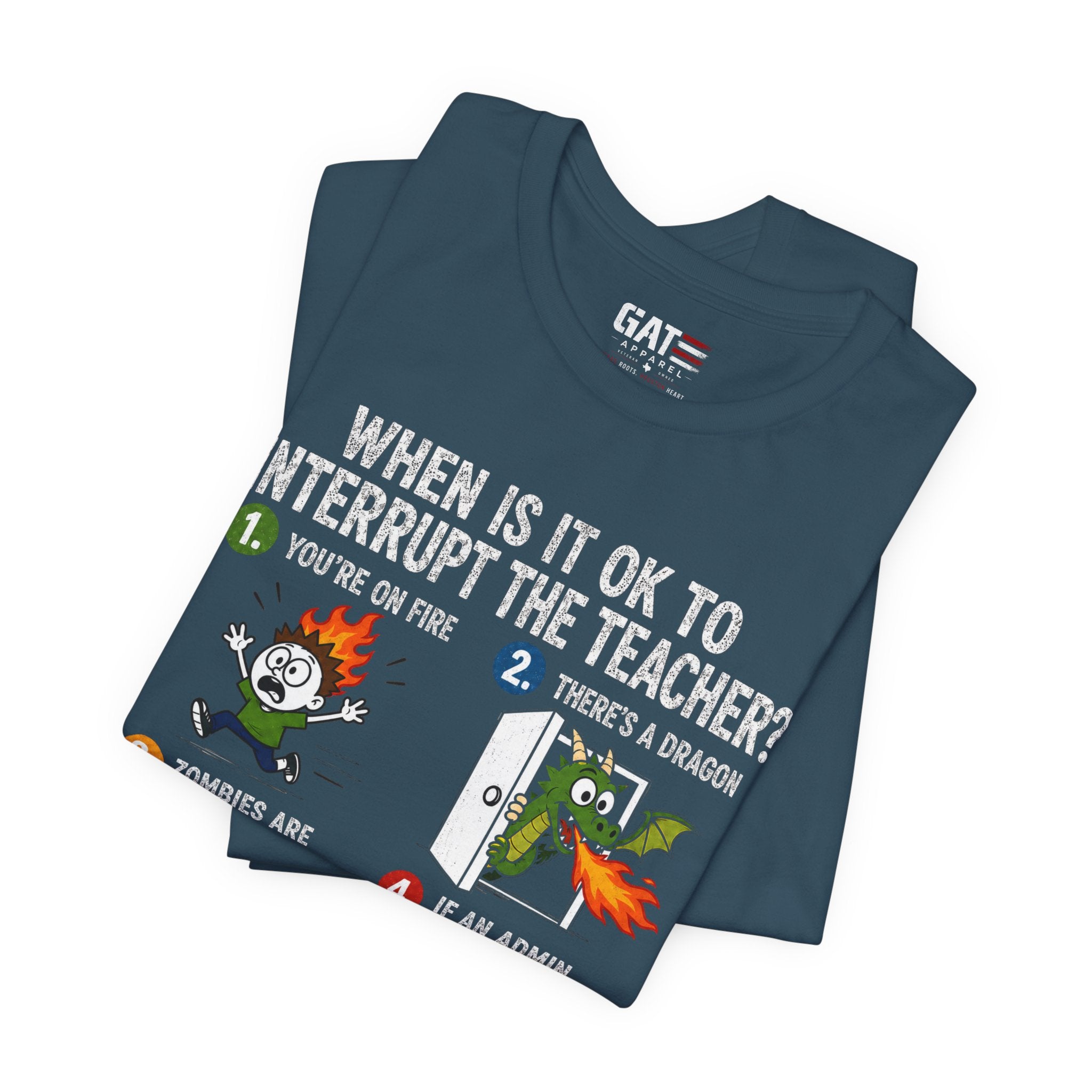 Funny Teacher Shirt, Teacher Humor Tee, Teacher Appreciation Gift, Back to School Shirt, Classroom Humor Gift for Teachers