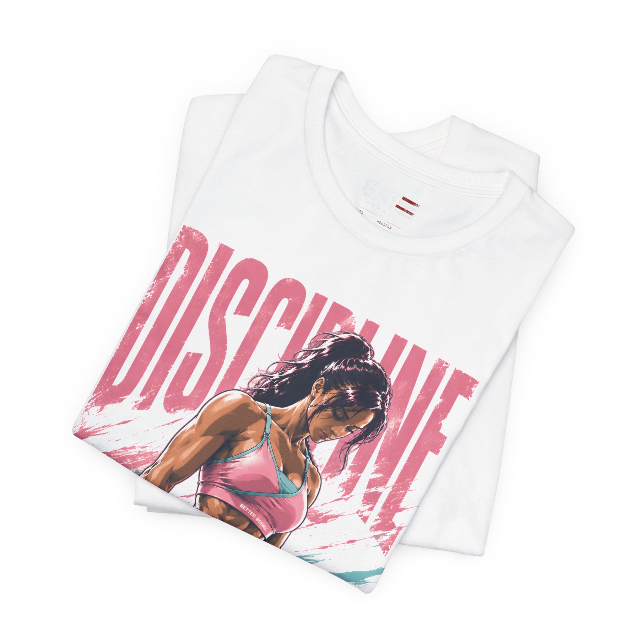 Discipline Looks Good On You Shirt, Women's Gym Shirt, Motivational Workout Tee, Fitness Graphic T Shirt, Cute Gym Apparel, Weightlifting