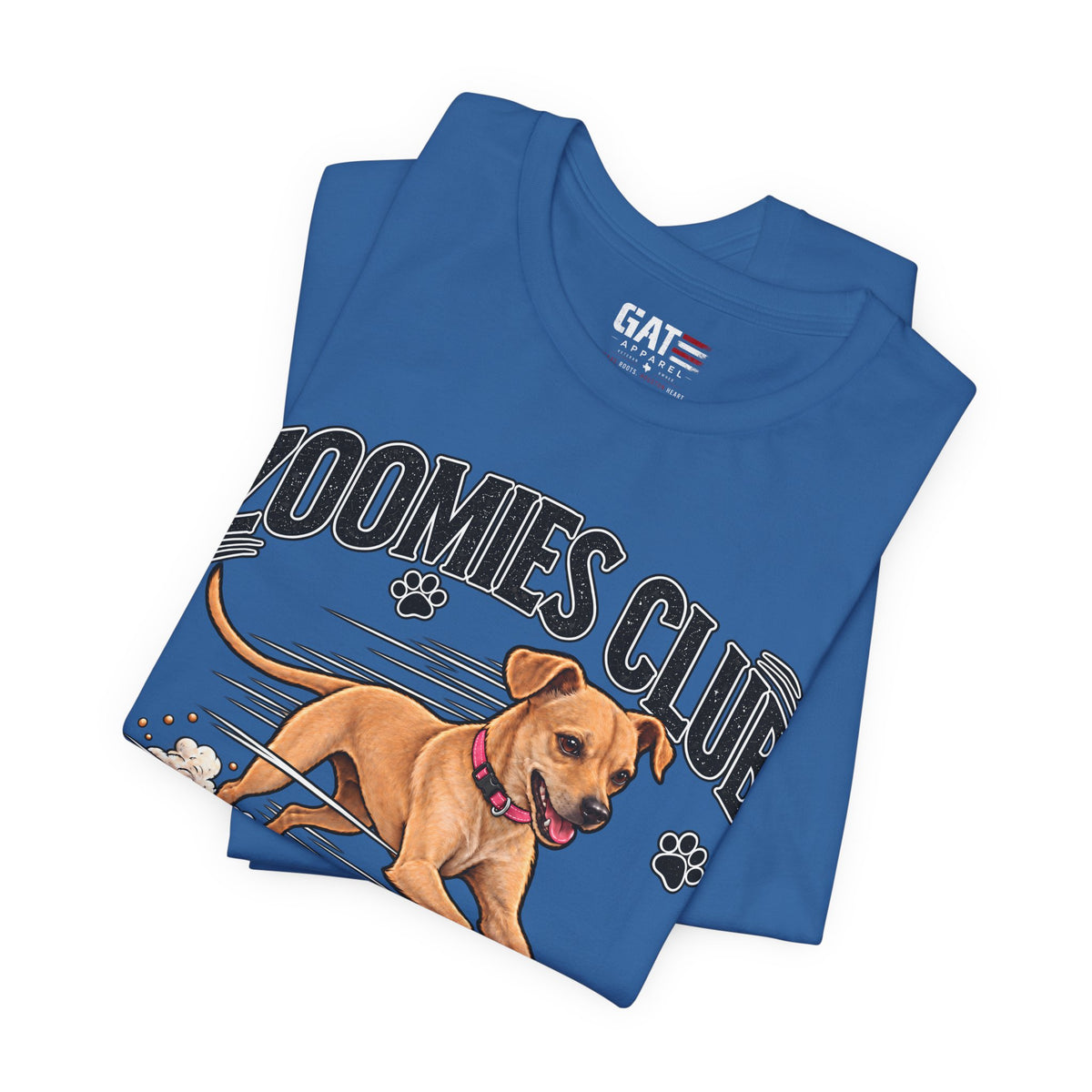 Personalized Zoomies Club Dog Shirt | Custom Pet Tee