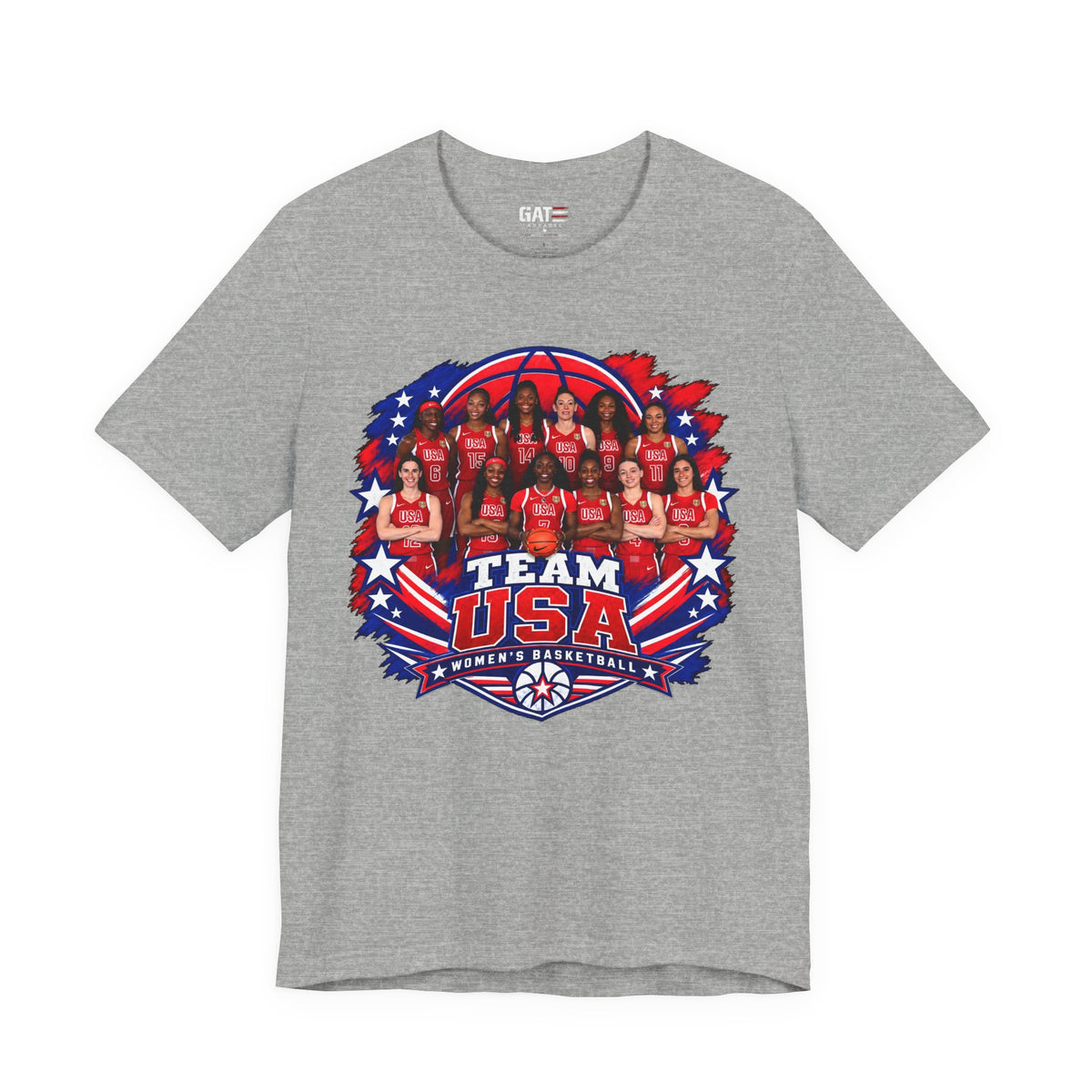 Team USA Women's Basketball Shirt | FIBA Tee 2026 Design 2