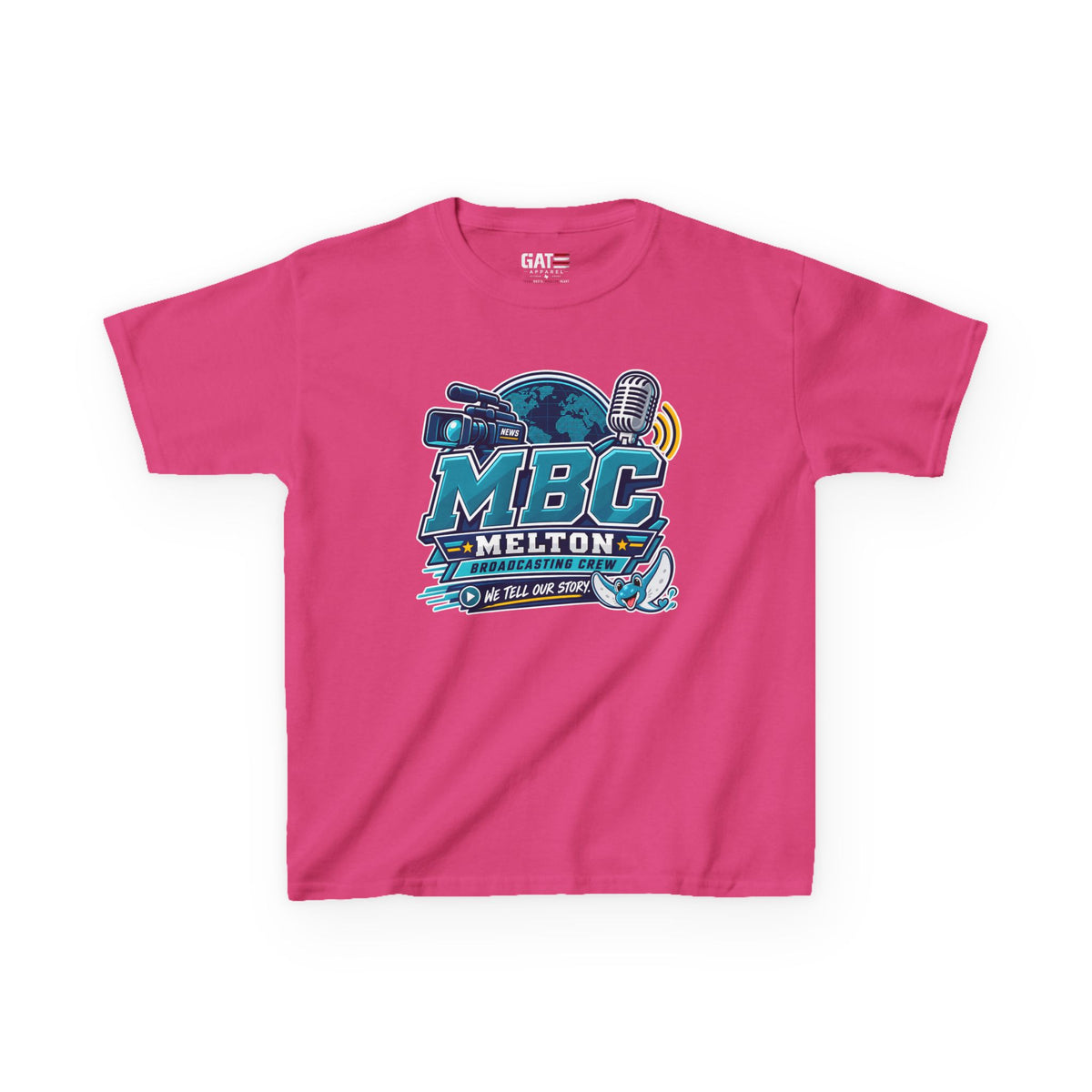 Melton Elementary Broadcasting Crew Kids Shirt