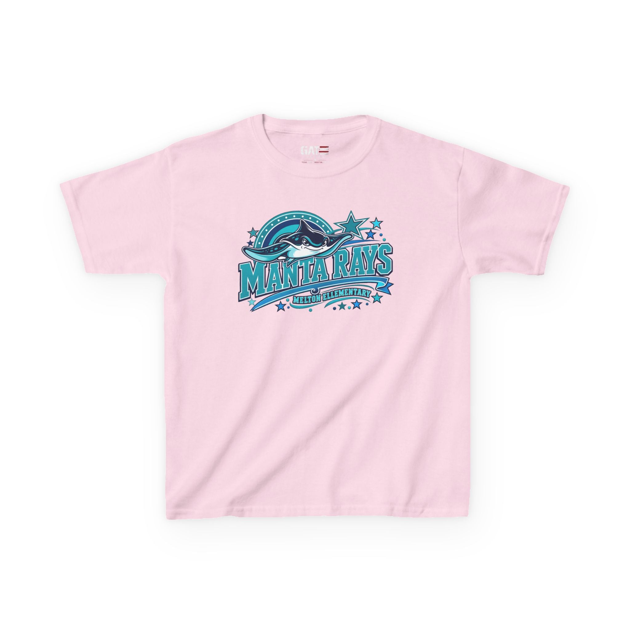 Melton Kids Tee — 'Manta Rays' Ocean Graphic Youth Tee