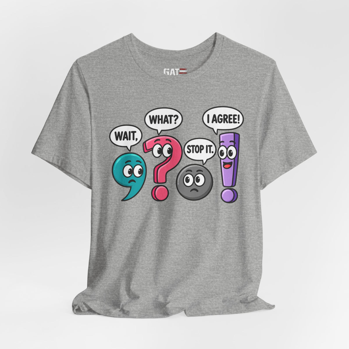 Punctuation Teacher Shirt | Funny Grammar Classroom Tee