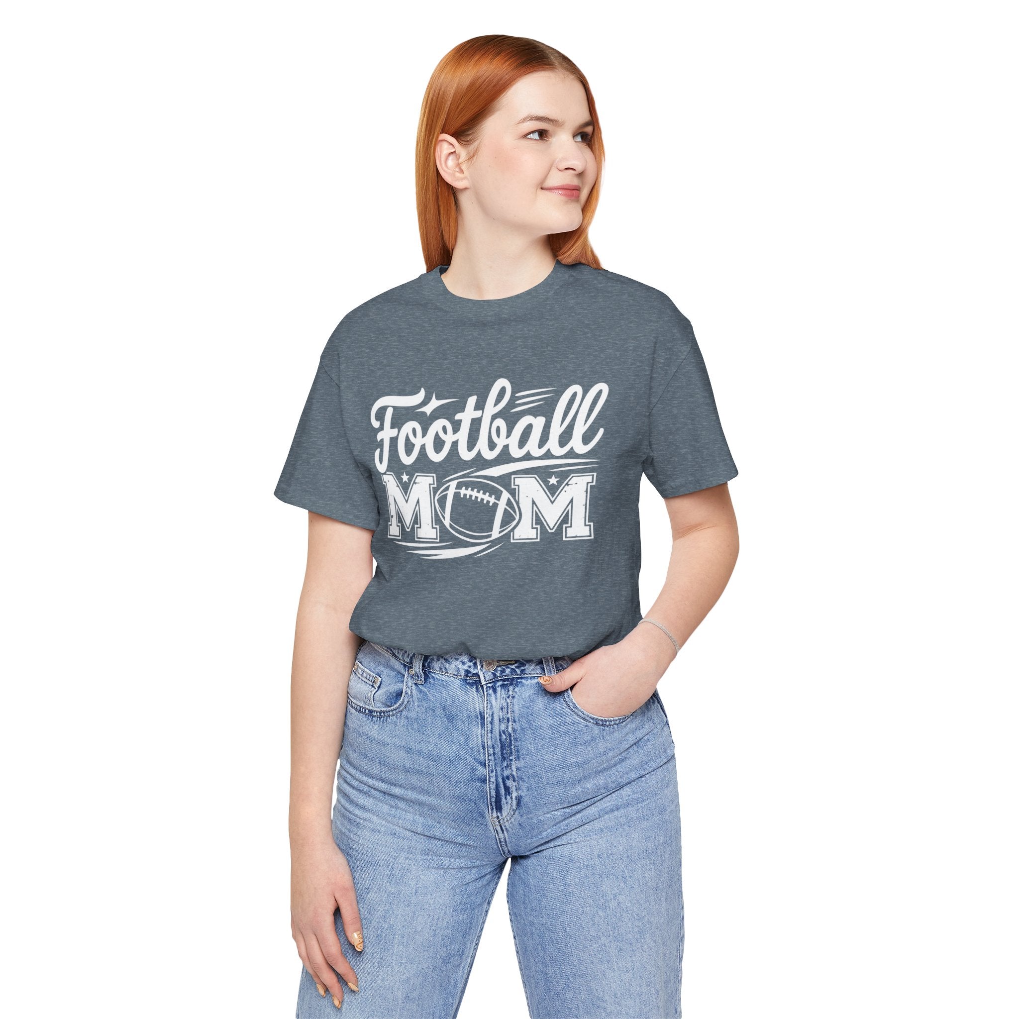 Football Mom Personalized Shirt Custom Player Name Number Game Day Tee