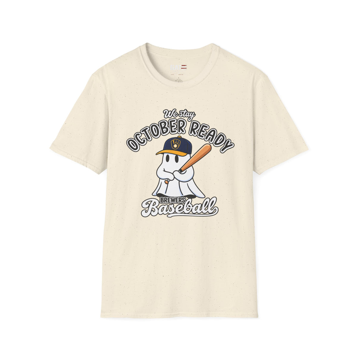 Milwaukee Brewers October baseball shirt mockup