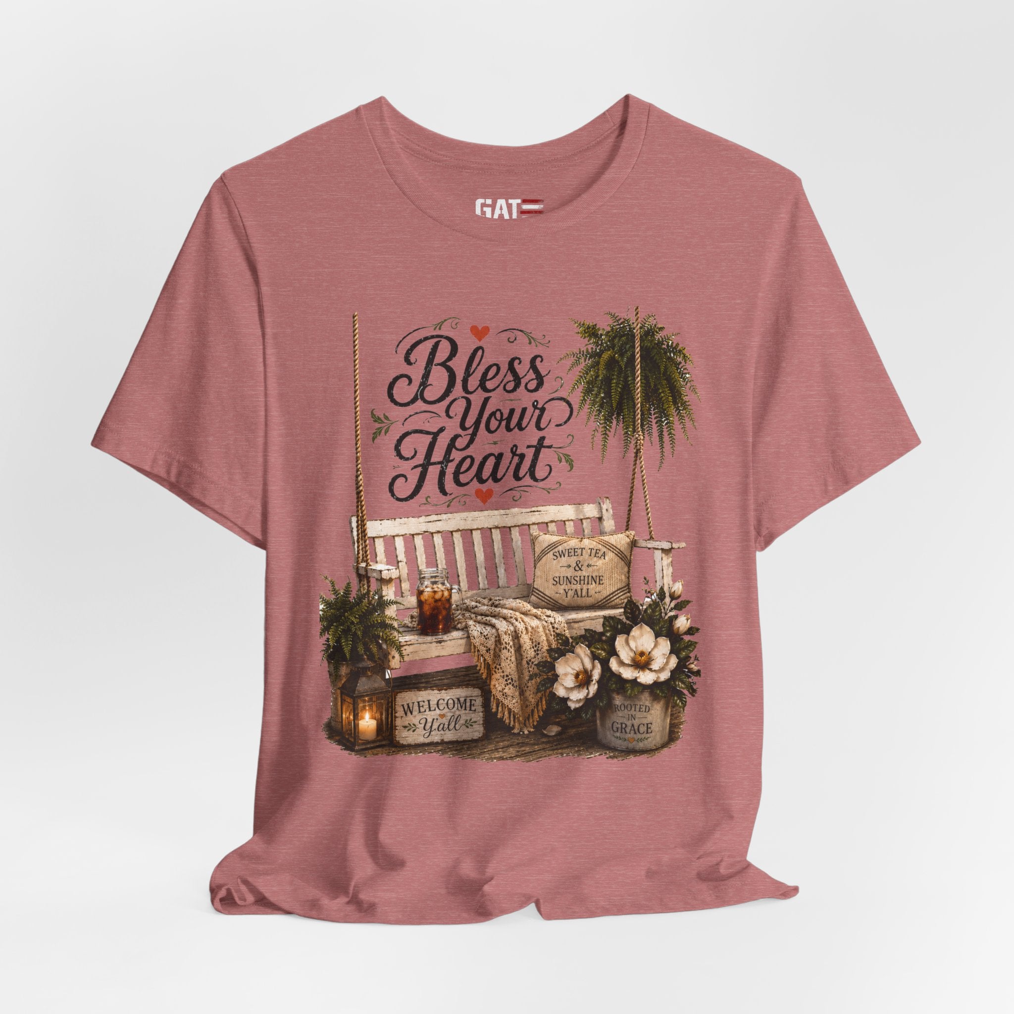 Funny Southern Shirt, Bless Your Heart Tee, Southern Humor Graphic Tee, Magnolia Floral Shirt, Country Girl Gift, Farmhouse Style Tee