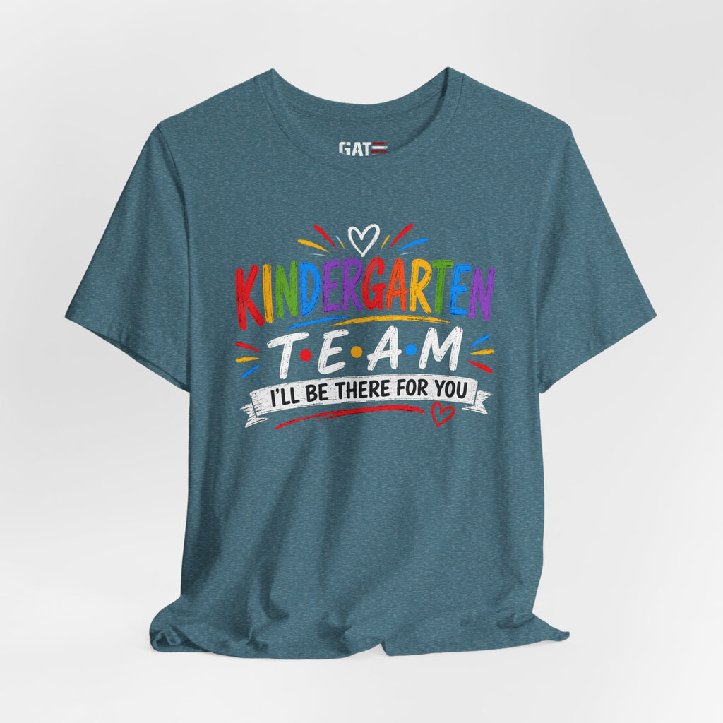 Kindergarten Team Tee, Teacher Squad Shirt, Color Dot Inspired Teacher Shirt, Grade Level Team Gift, School Staff Apparel, Friends Theme