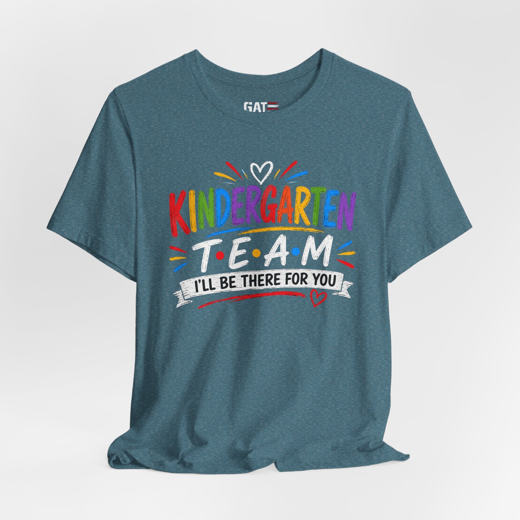 Kindergarten Team Tee, Teacher Squad Shirt, Color Dot Inspired Teacher Shirt, Grade Level Team Gift, School Staff Apparel, Friends Theme