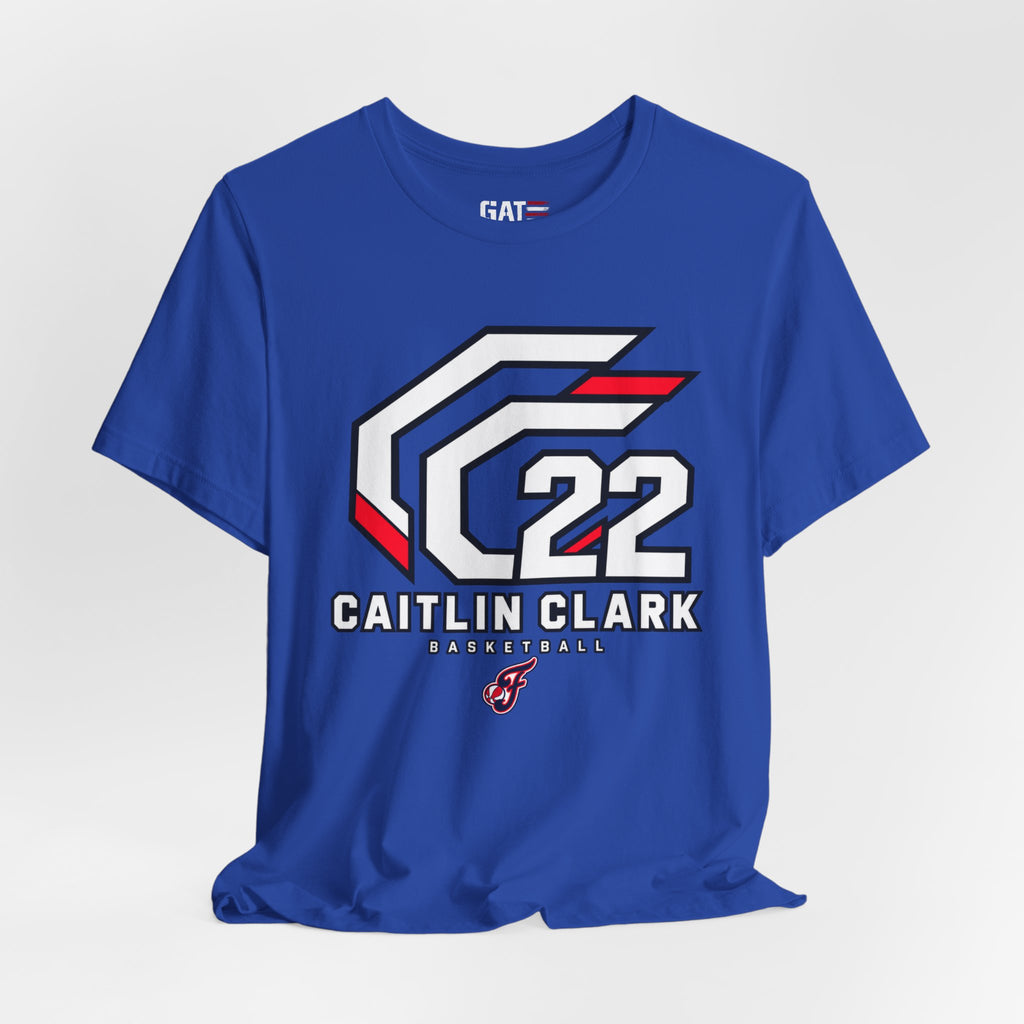 Caitlin Clark CC22 Monogram Shirt | Indiana Fever WNBA Tee