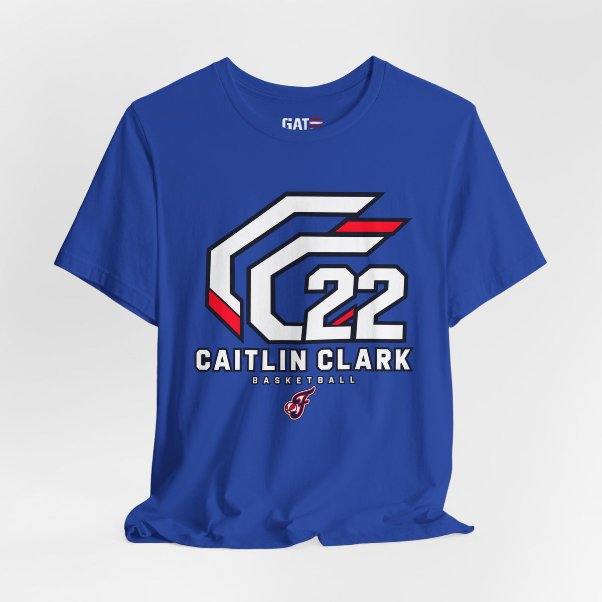 Caitlin Clark CC22 Monogram Shirt | Indiana Fever WNBA Tee