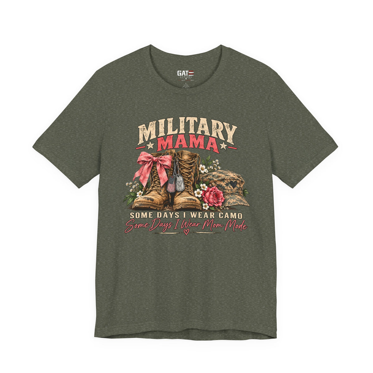 Military Mama Shirt | Serving My Country, Raising My Littles Tee