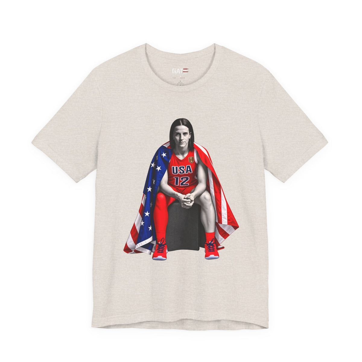 Caitlin Clark Team USA Shirt | Indiana Fever WNBA Tee